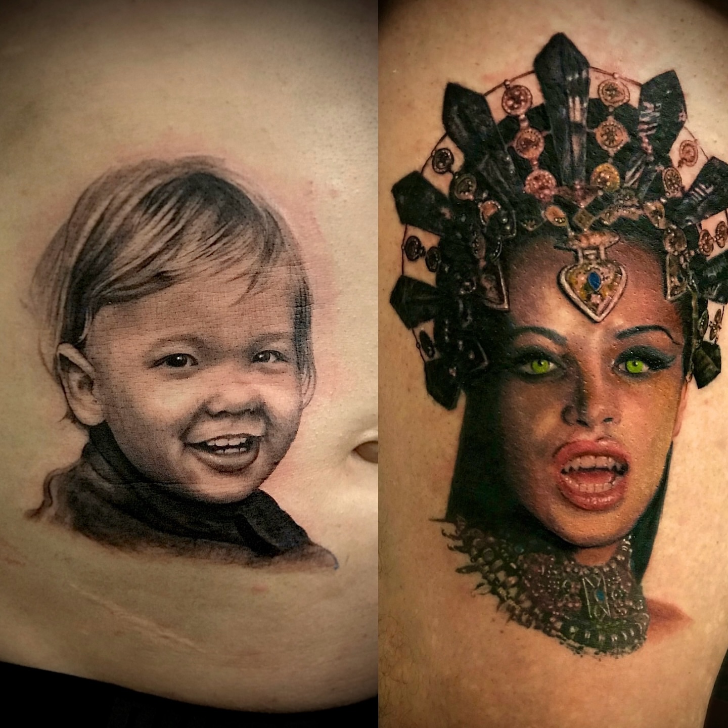 Tattoo by @morgansototattoo — realism, black_and_grey