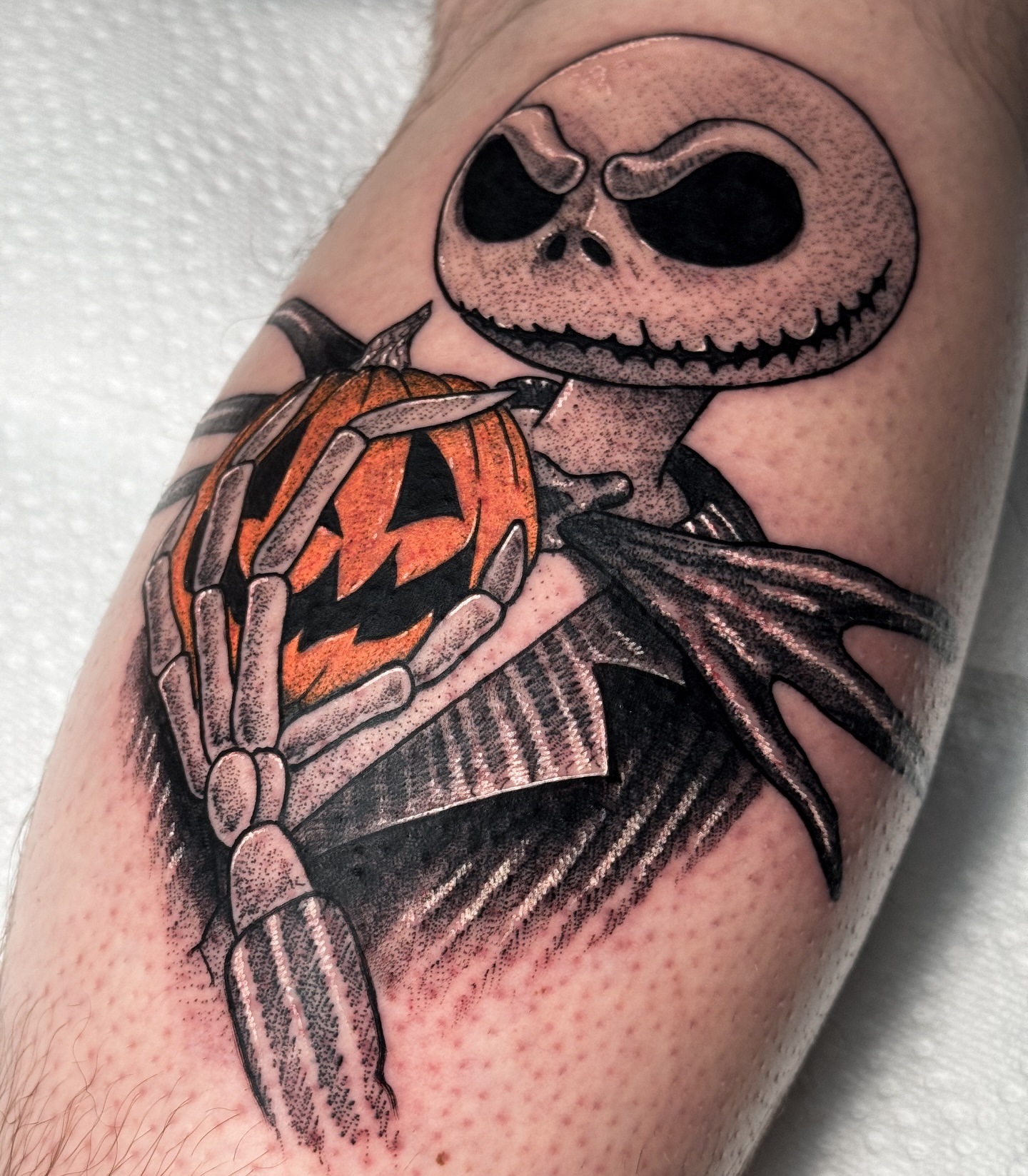 Tattoo by @doomedtattoo — black_and_grey, realism
