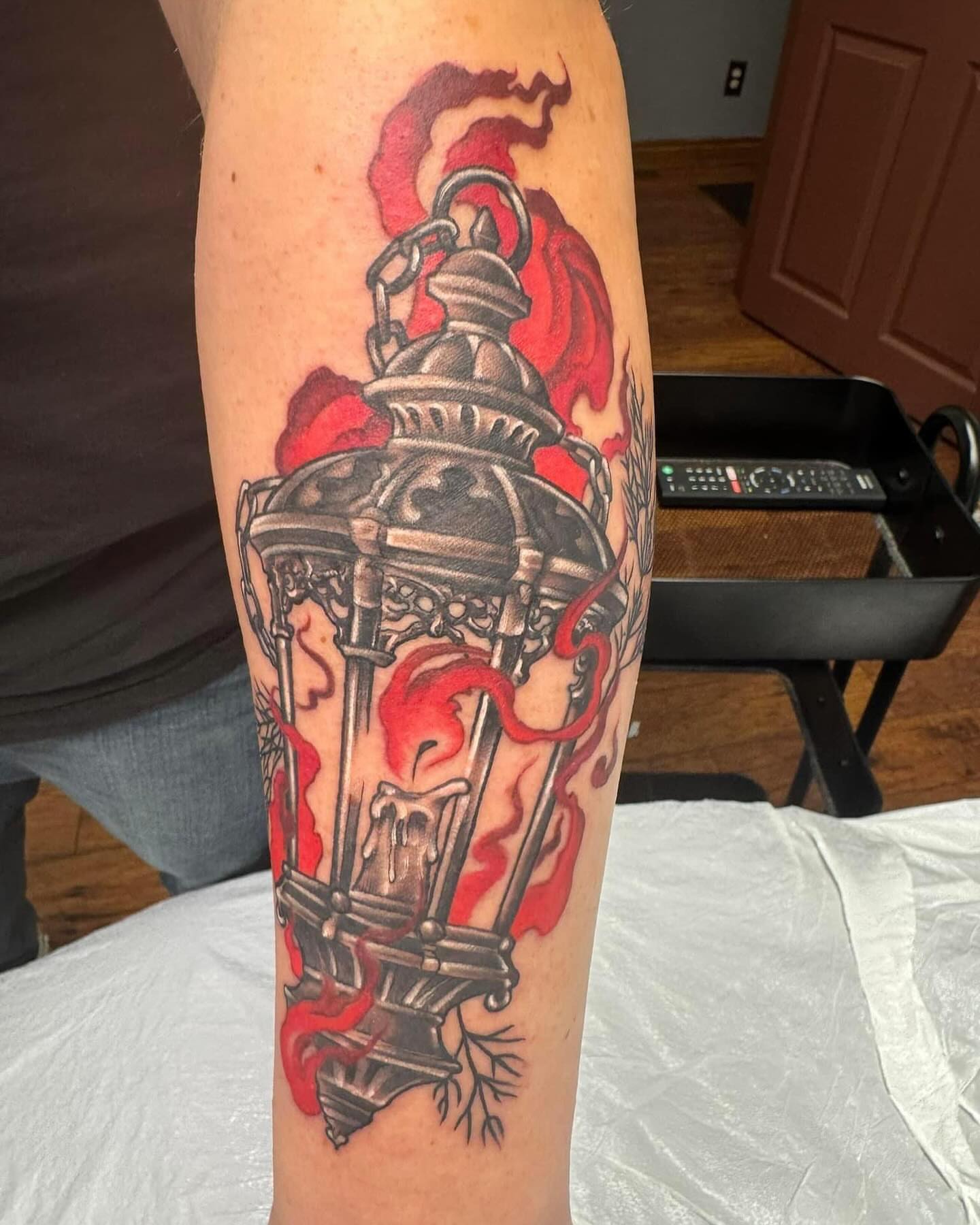 Tattoo by @tattoosbywoody — american_traditional, dark_realism