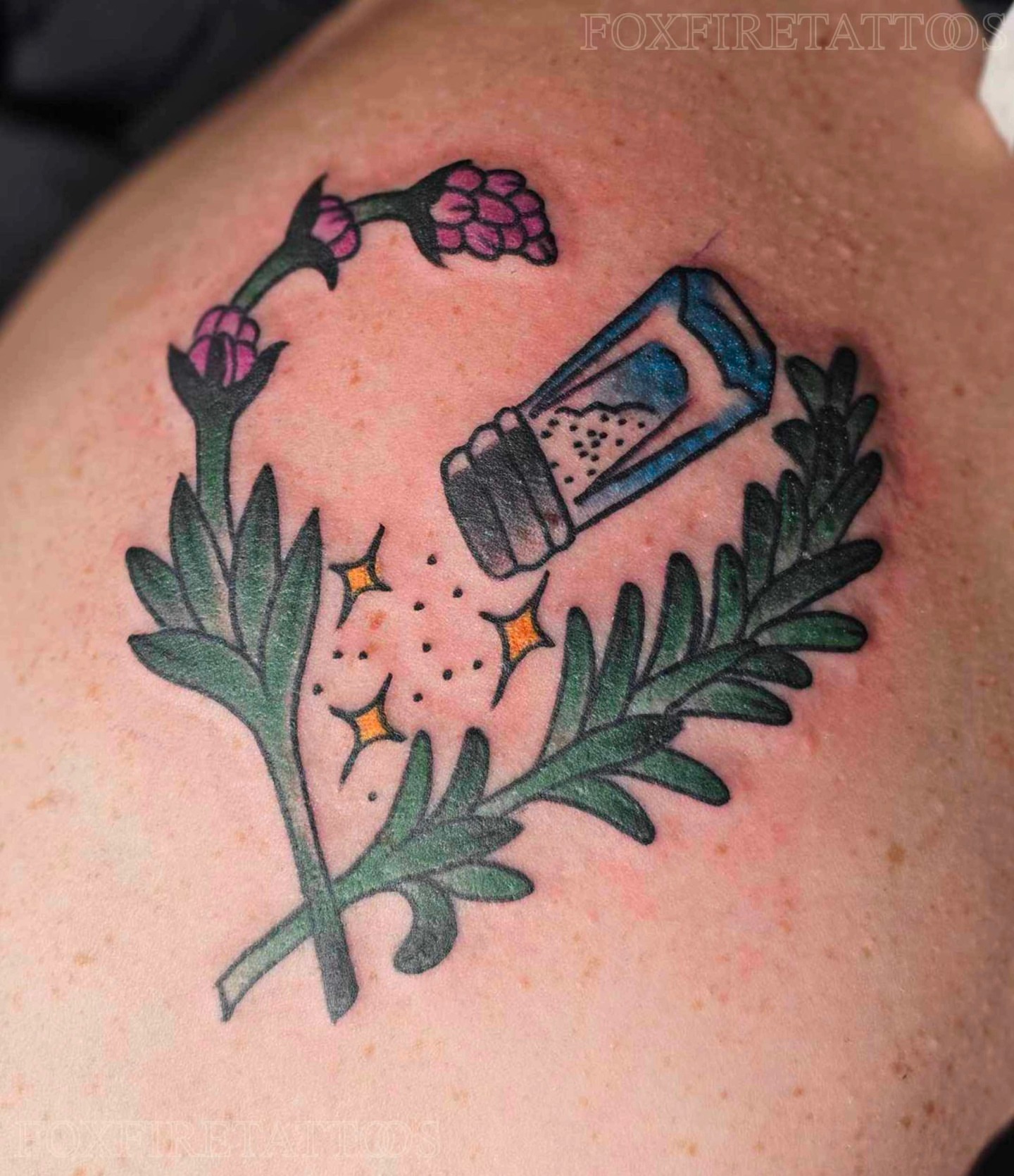 Tattoo by @foxfiretattoos β american_traditional