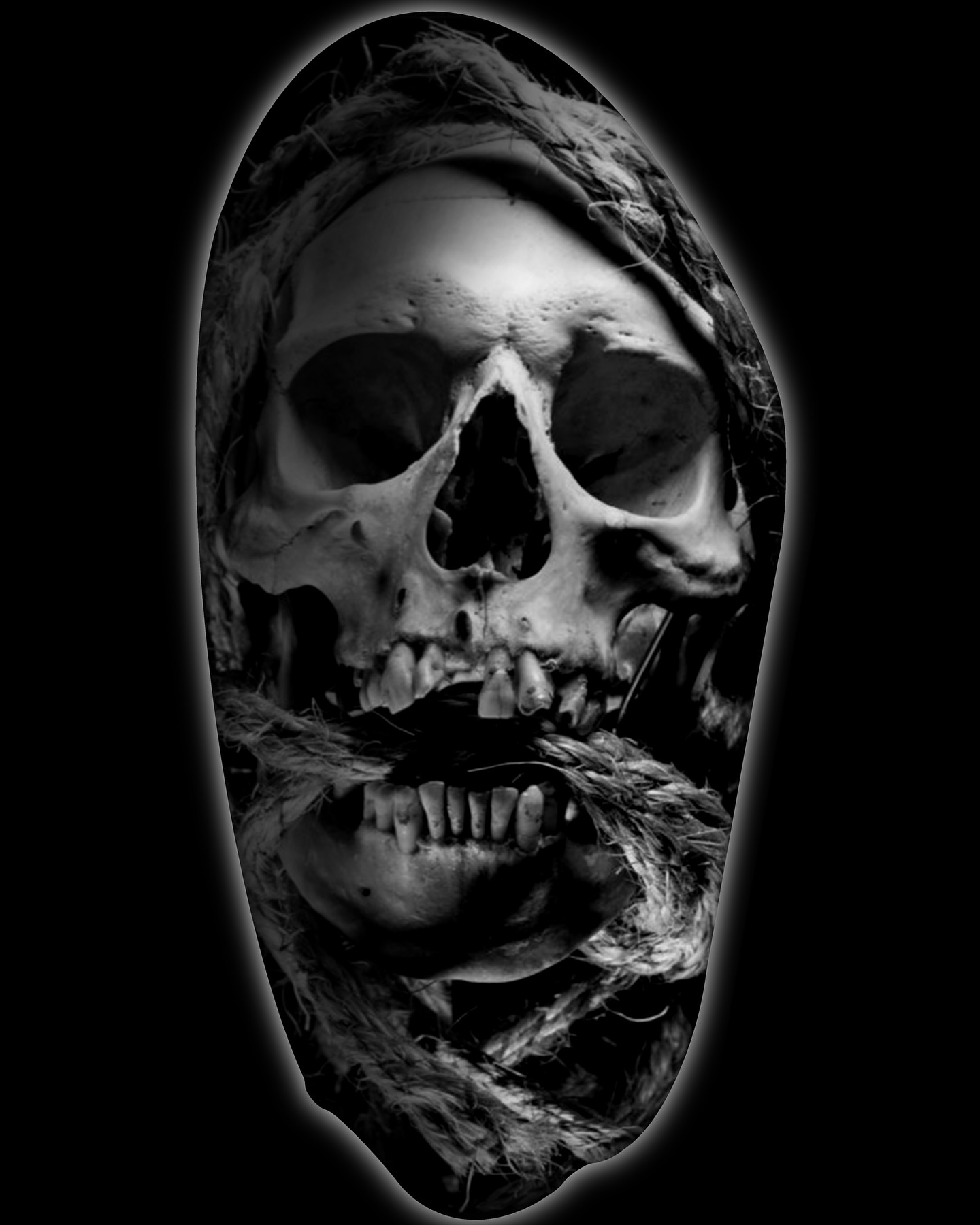 Skull realism tattoo on the forearm by Nic Luna