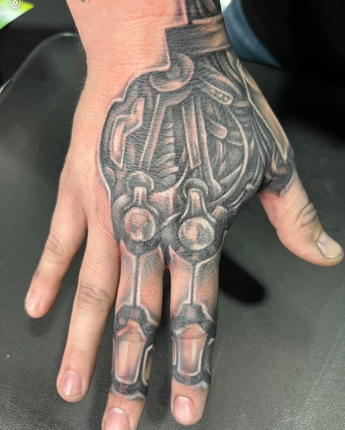 Tattoo by @tattoosbywoody — black_and_grey, realism