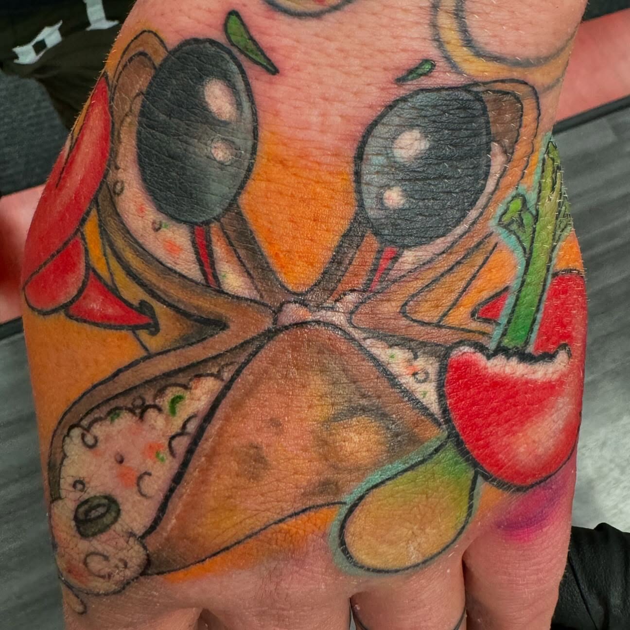Tattoo by @shabby_beatnik — new_school, dotwork