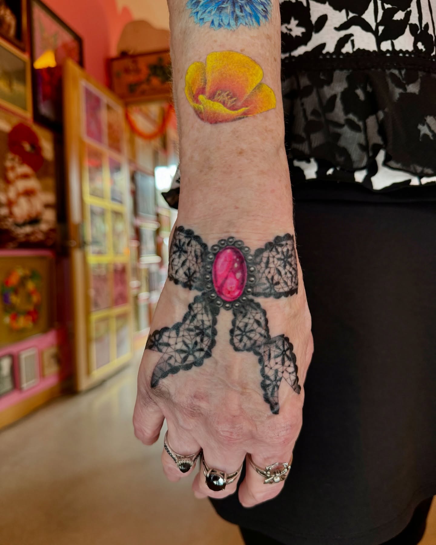 Tattoo by @shannoneperry — geometric