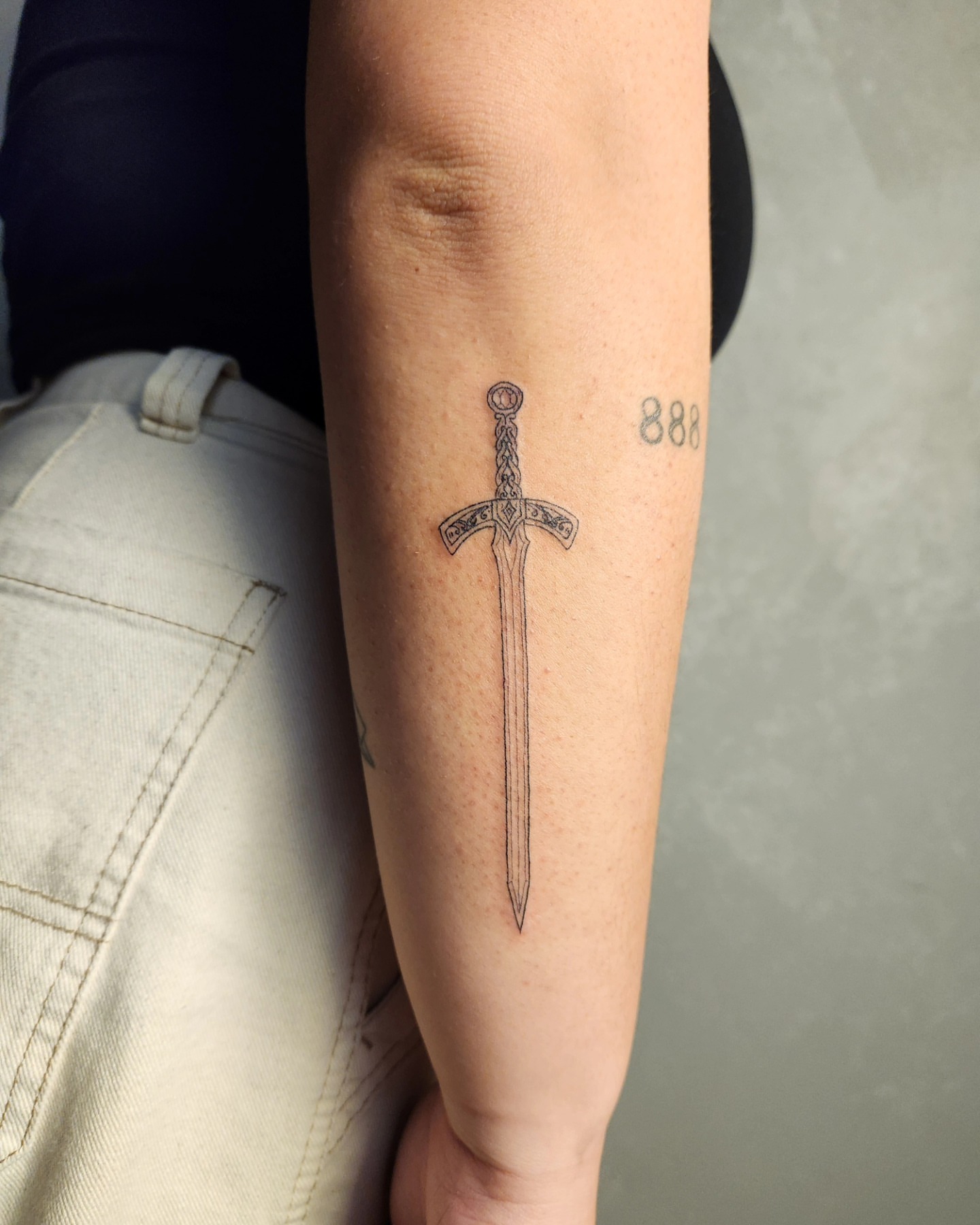 Tattoo by @inkd_miss — black_and_grey