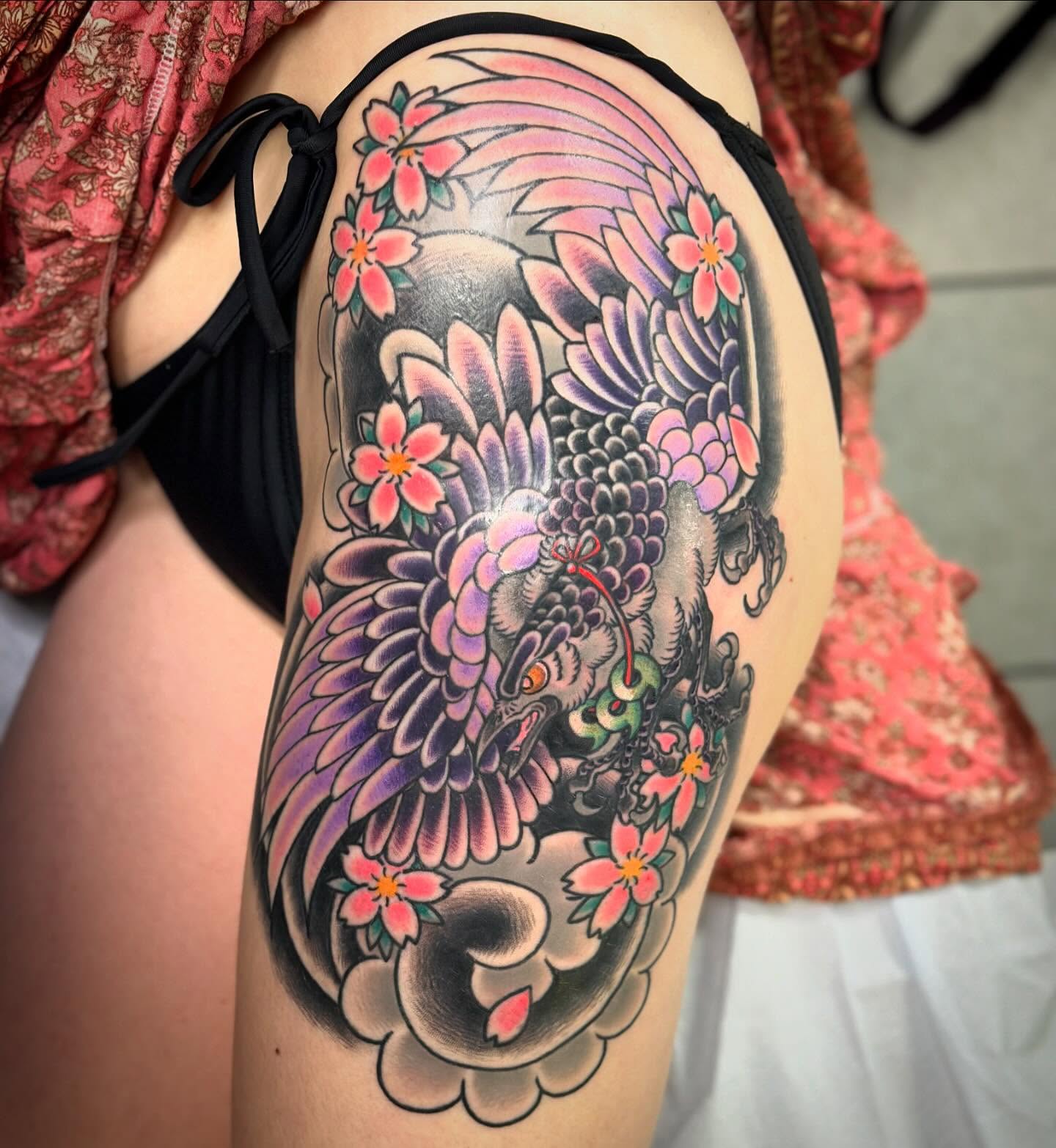 Tattoo by @aleenahkentattoo — japanese_irezumi