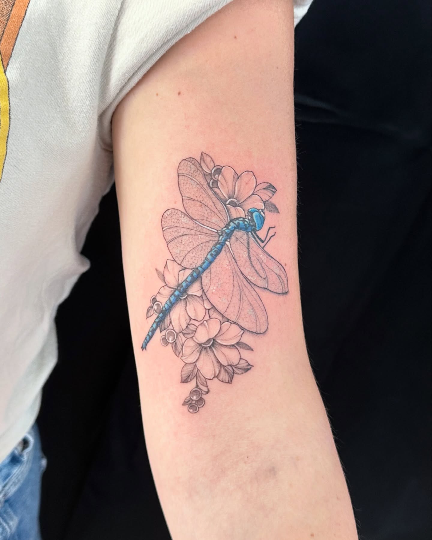 Tattoo by @d.ismailovink — realism, dotwork