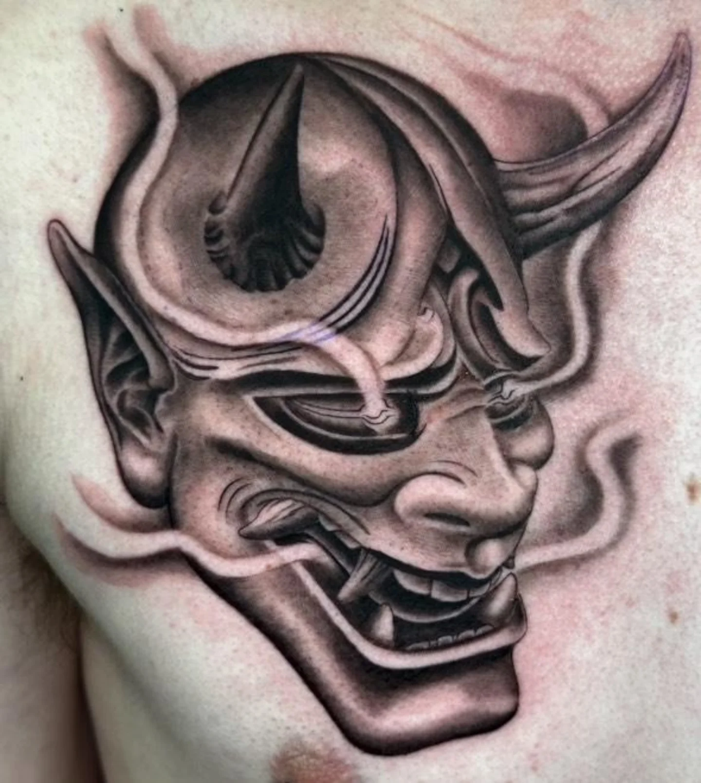 Tattoo by @resnink โ black_and_grey