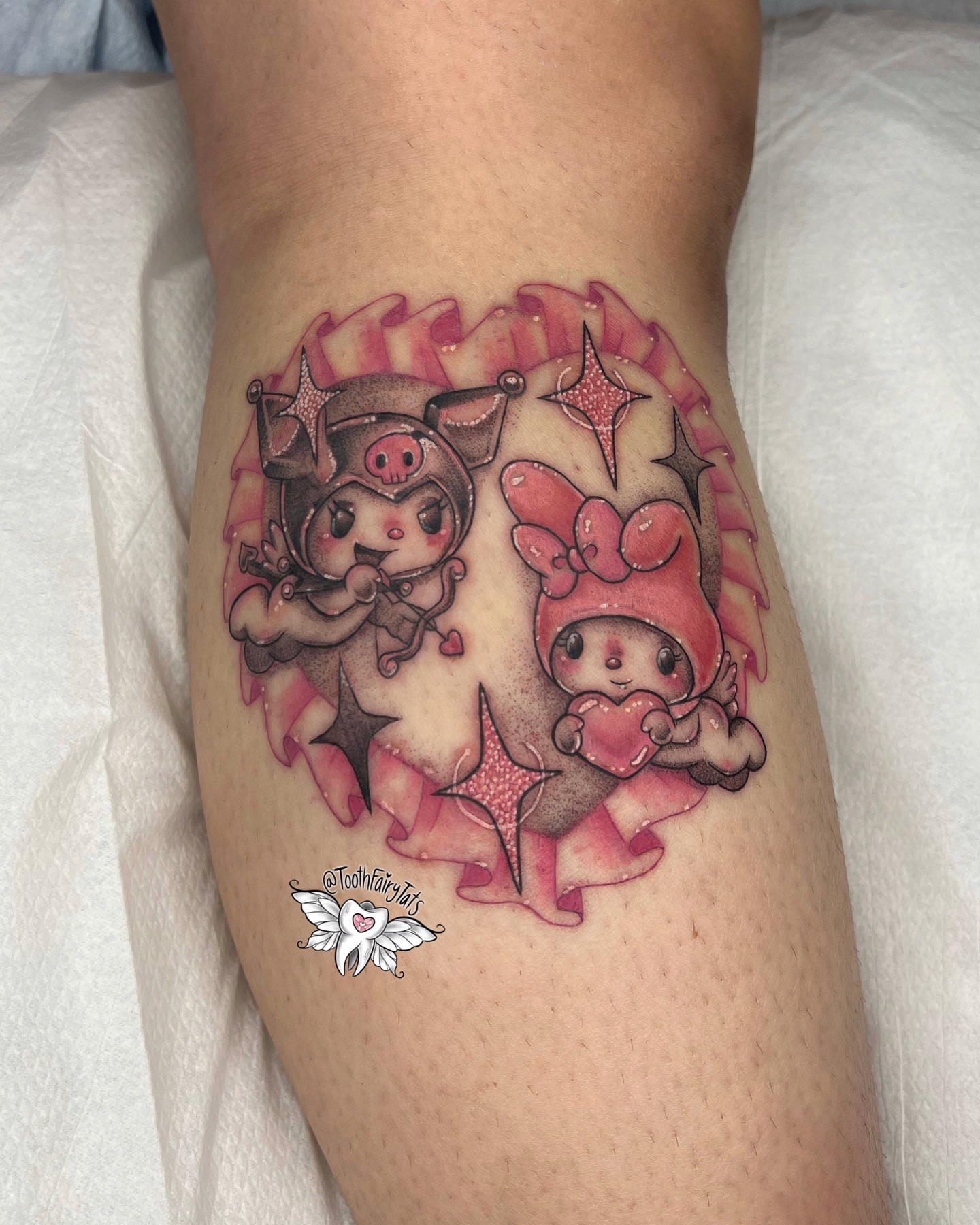 Tattoo by @toothfairytats — anime