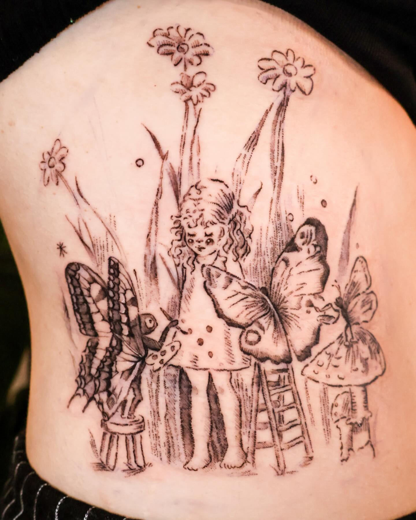 Tattoo by @qsltattoo — illustrative