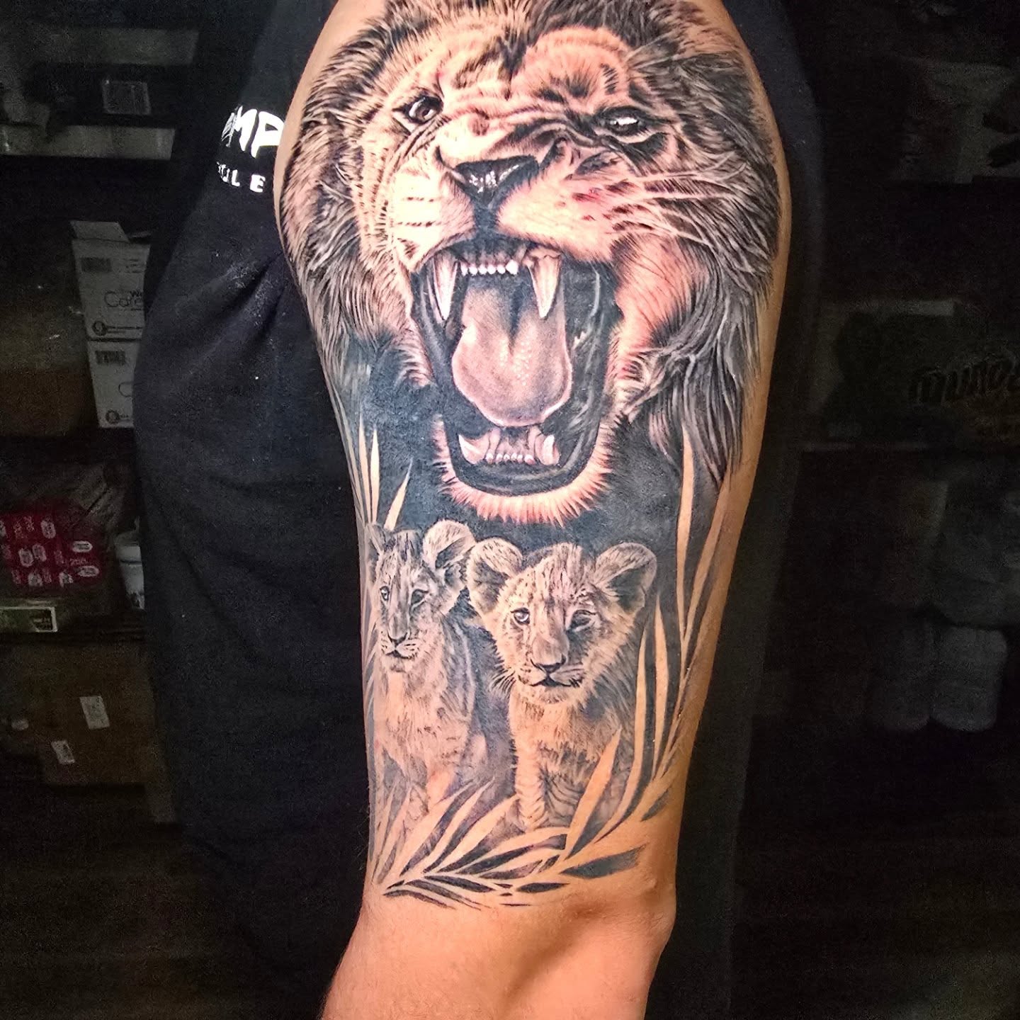 Tattoo by @blovetattoo — realism, black_and_grey