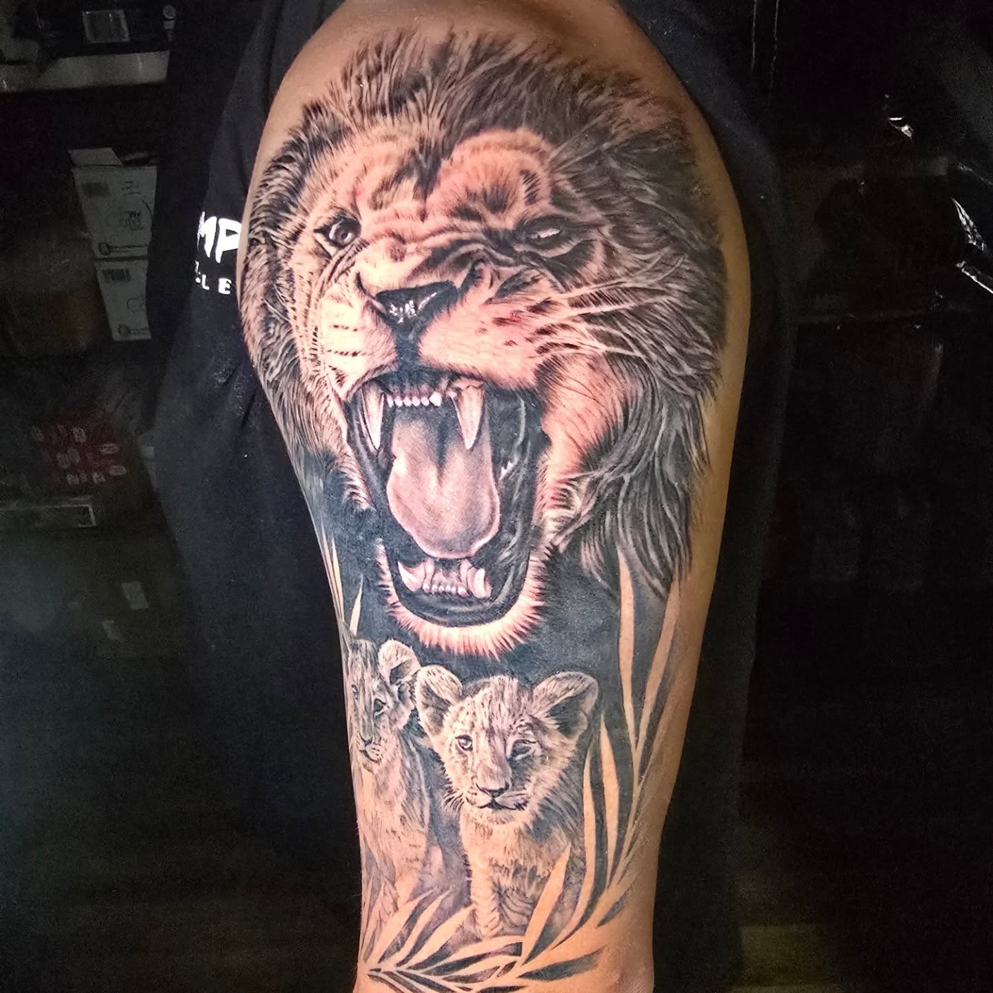 Tattoo by @blovetattoo — realism, black_and_grey