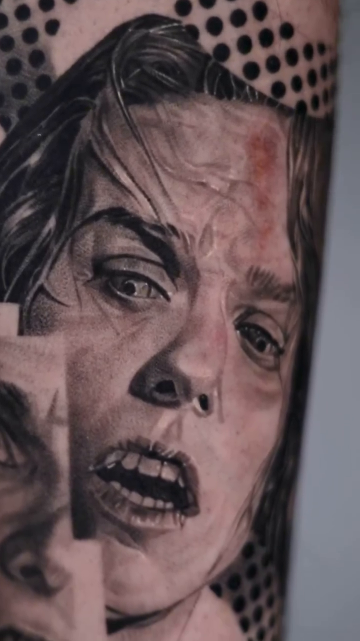 Tattoo by @comma_ttt — realism, black_and_grey