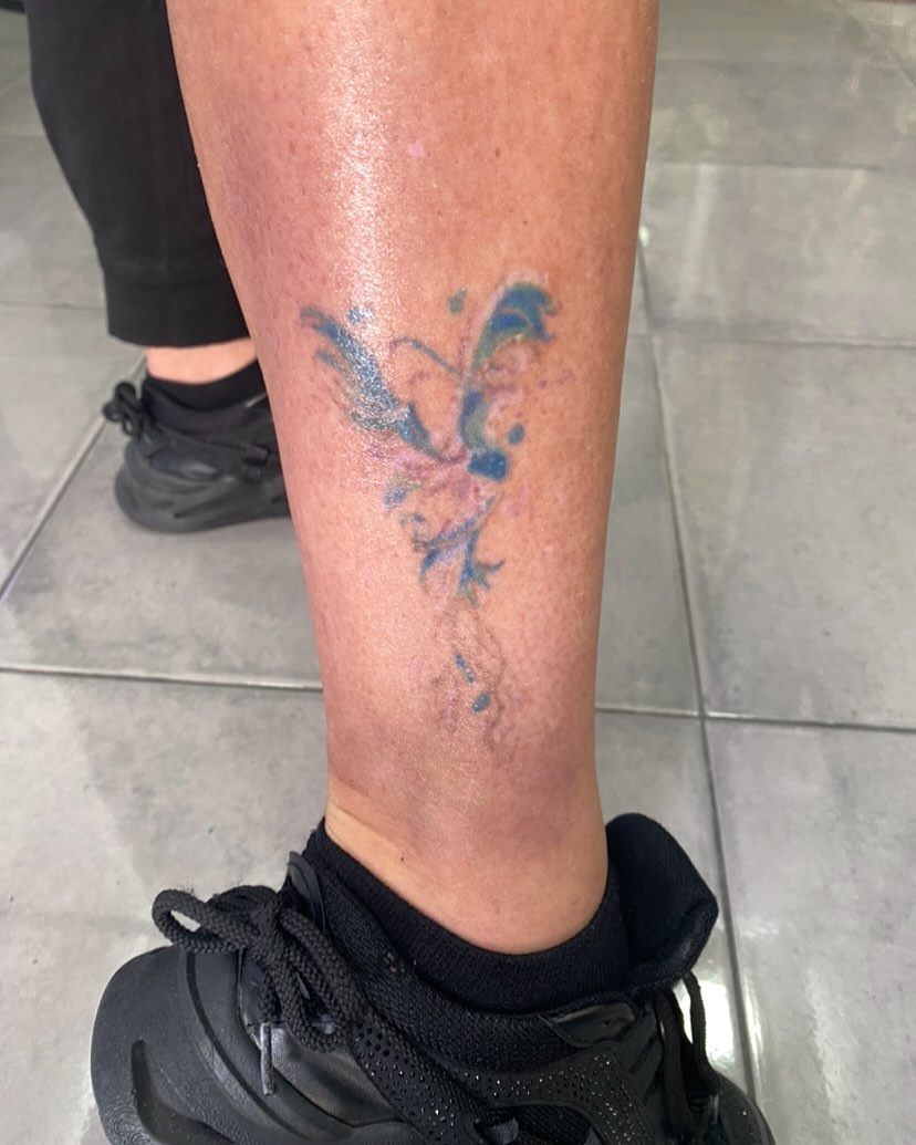 Tattoo by @skins_aj — watercolor
