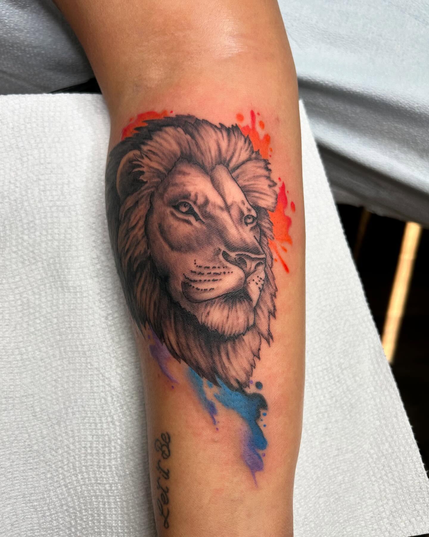 Tattoo by @danemitchelltattoo — realism, watercolor