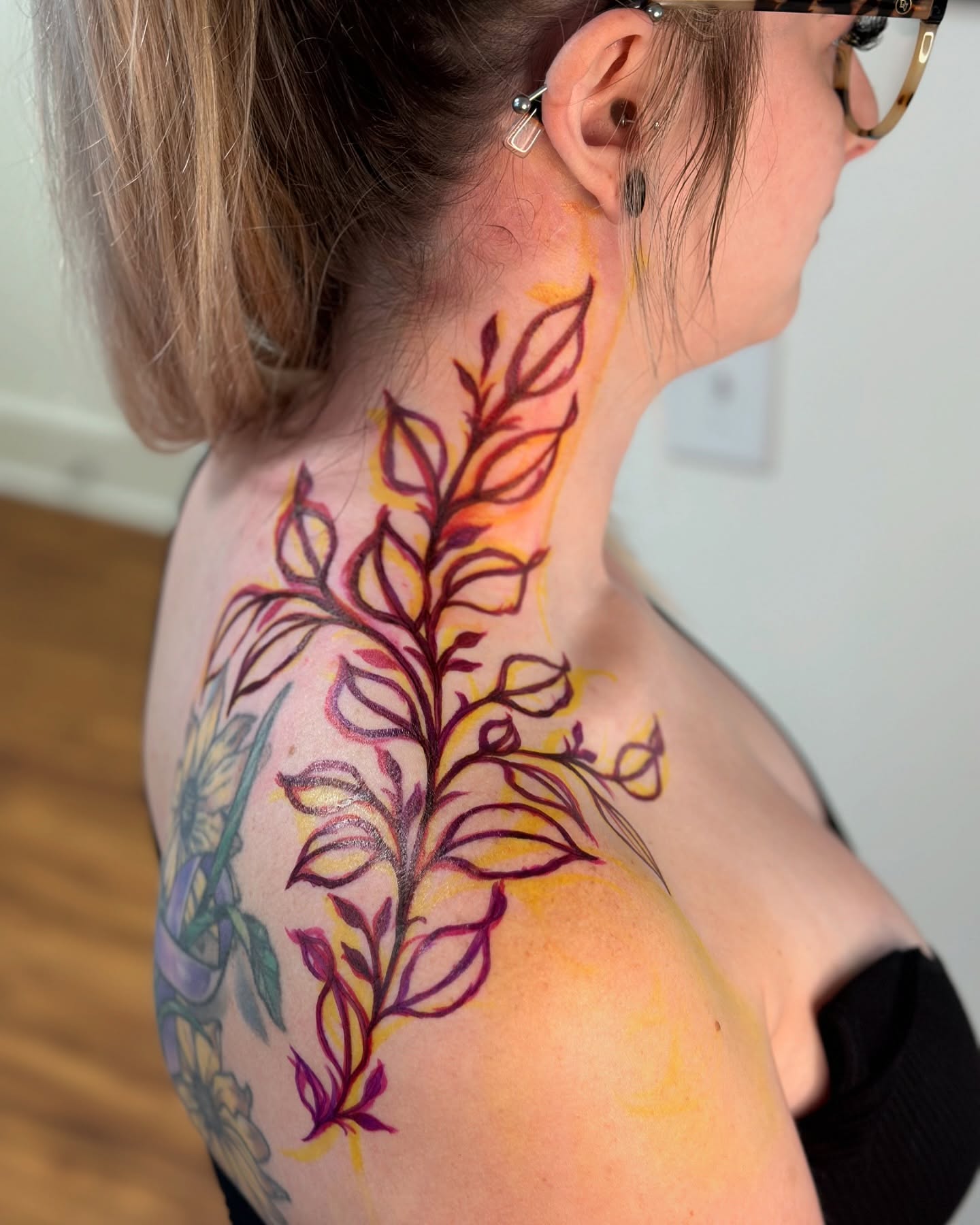 Tattoo by @vreevestattoo โ watercolor