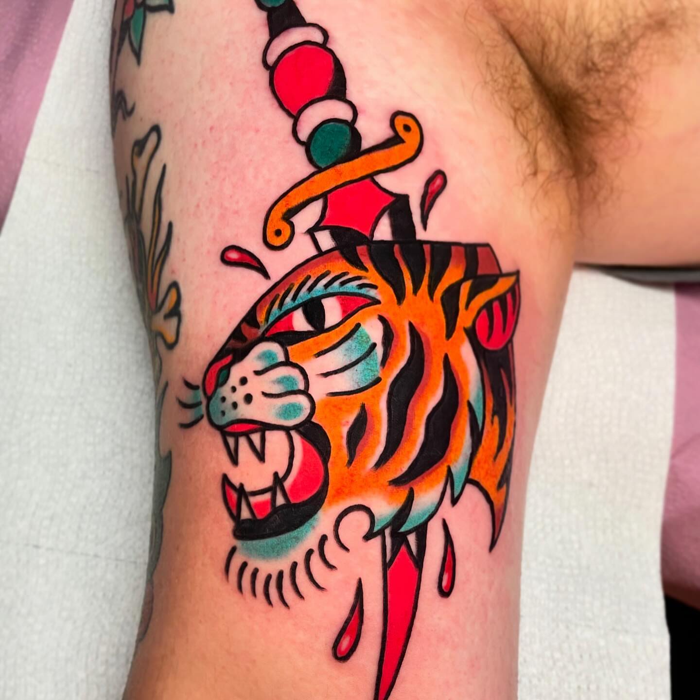 Tattoo by @okaytats — american_traditional