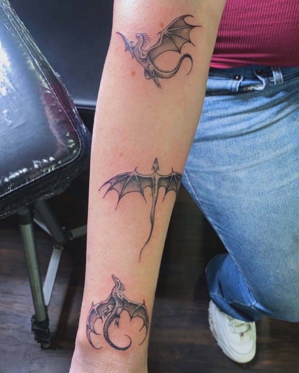 Tattoo by @kp_inktattoos_ — black_and_grey