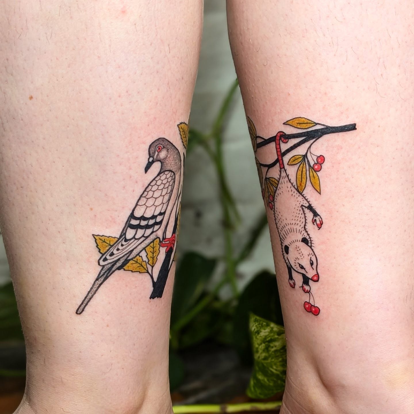 Tattoo by @elistudertattoo — realism, dotwork