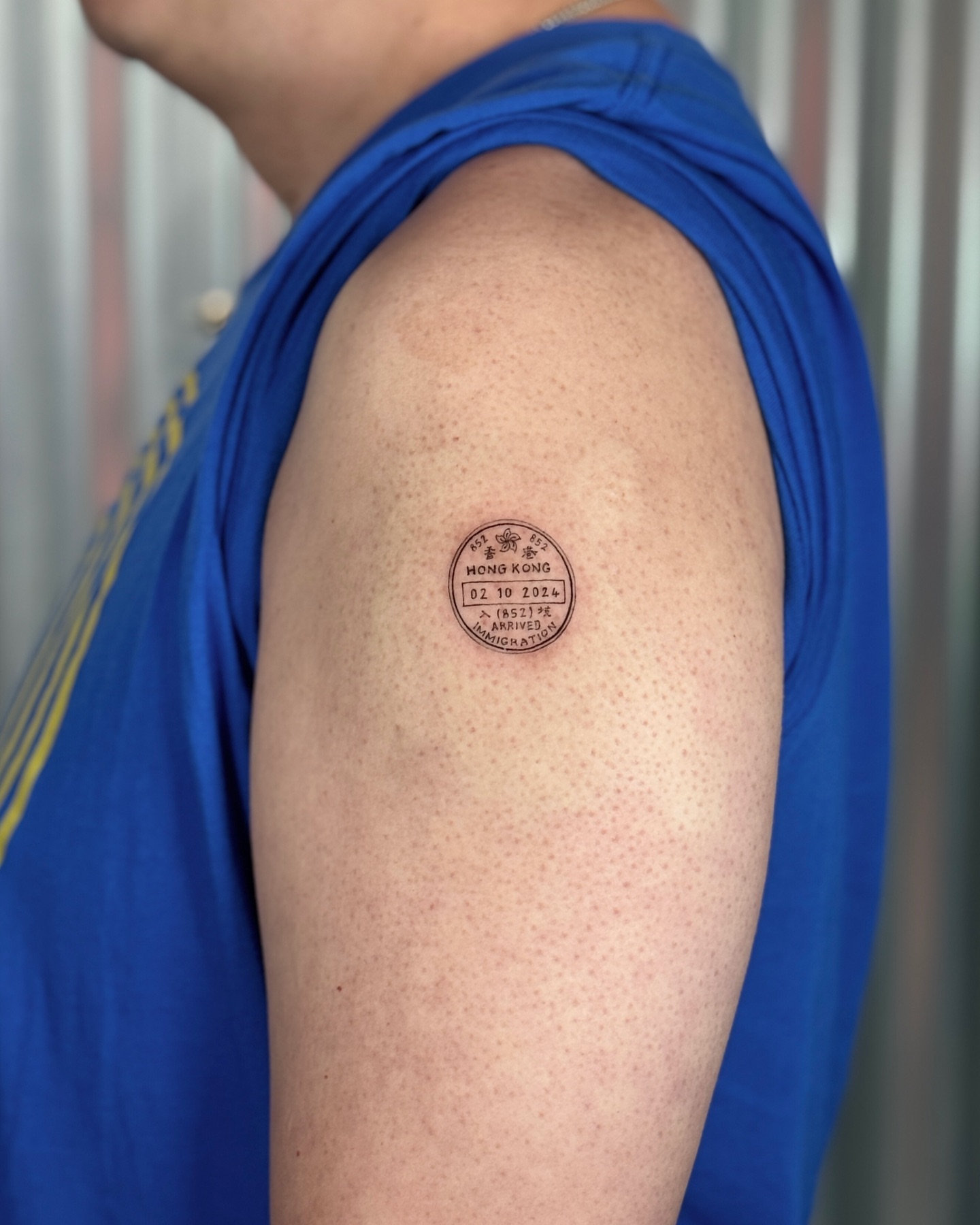 Tattoo by @zinktattoostef — dotwork