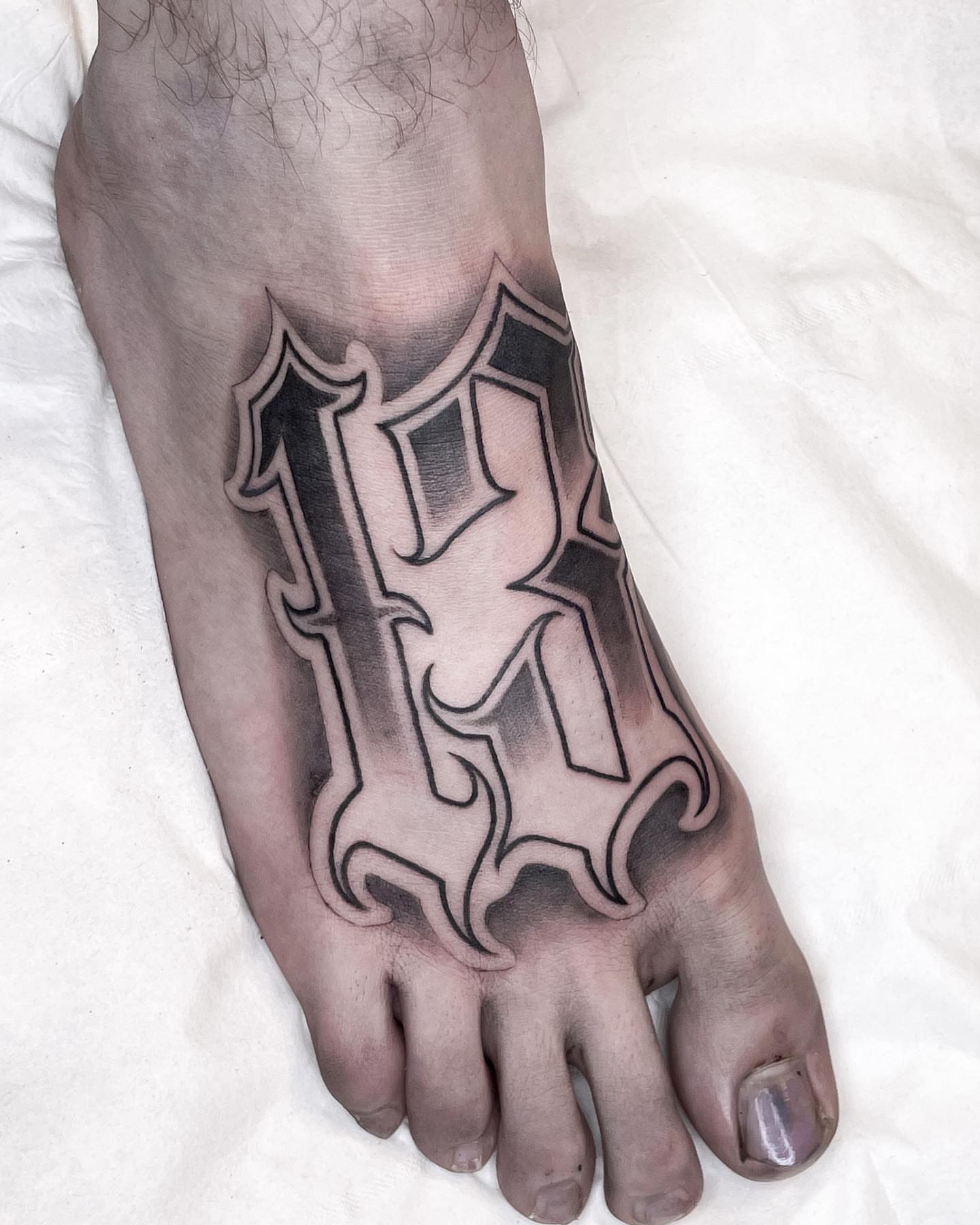 Tattoo by @leperemael — lettering_script