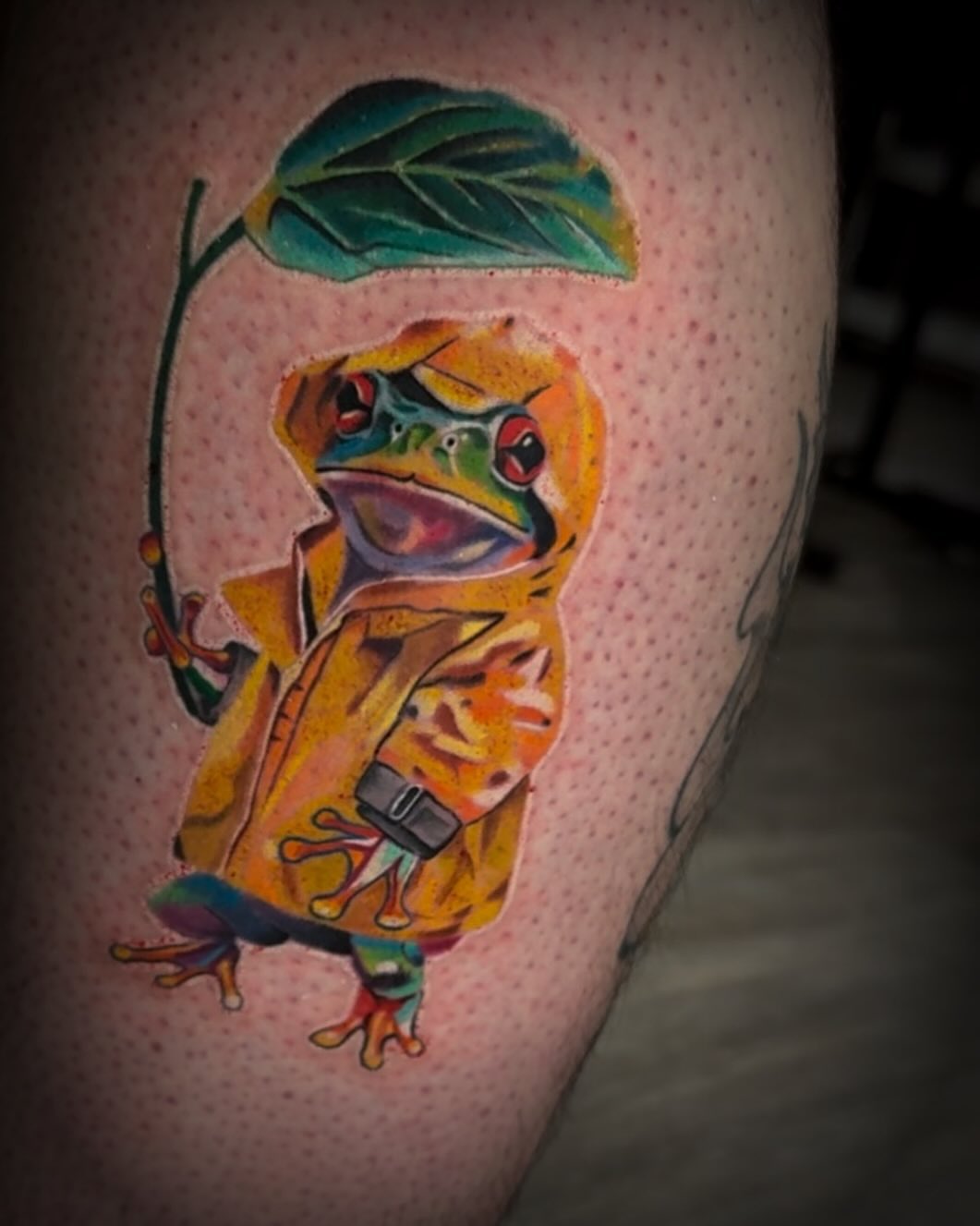 Tattoo by @amandoom — watercolor