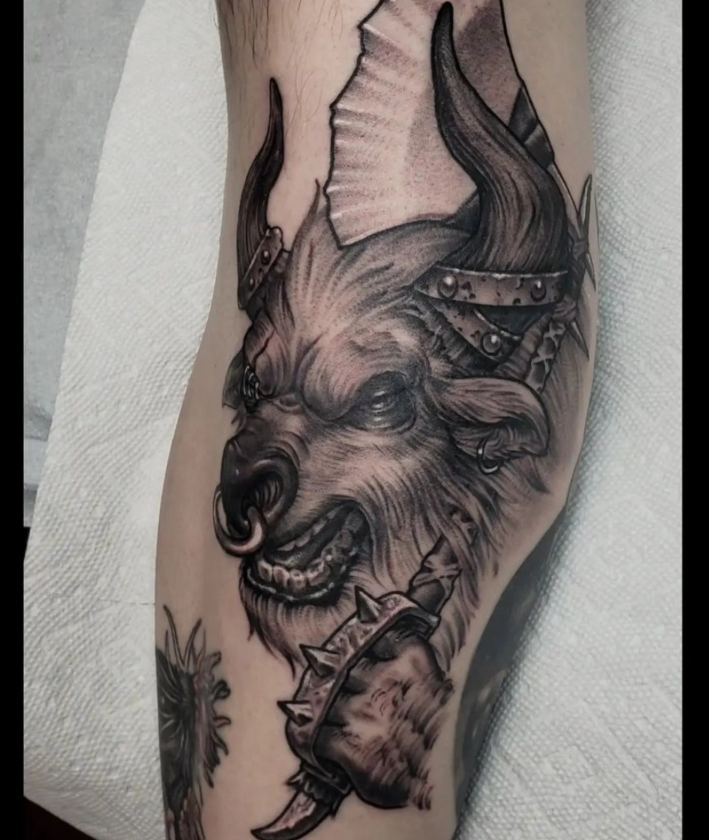 Tattoo by @daniryantattoos — black_and_grey, realism