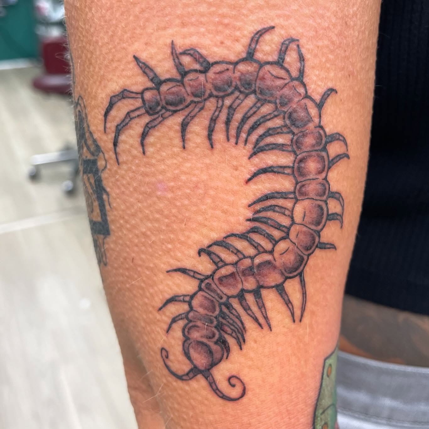Tattoo by @snewbietattoos — black_and_grey
