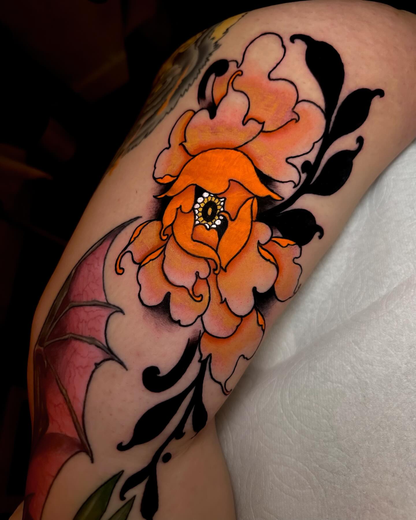 Tattoo by @copperbunnyink — american_traditional