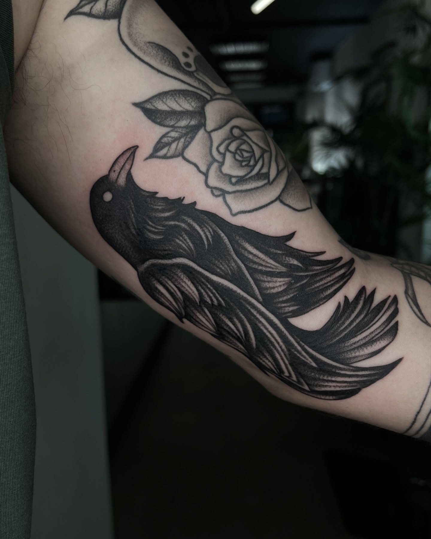 Tattoo by @rebecca_febo — black_and_grey, realism