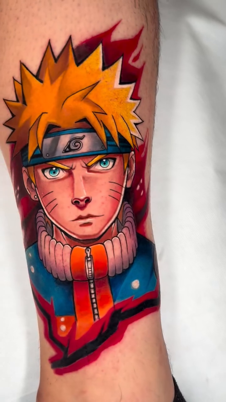 Tattoo by @solrugama — anime