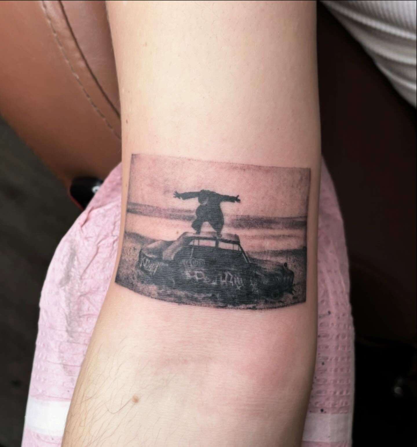 Tattoo by @amberntattoos — black_and_grey