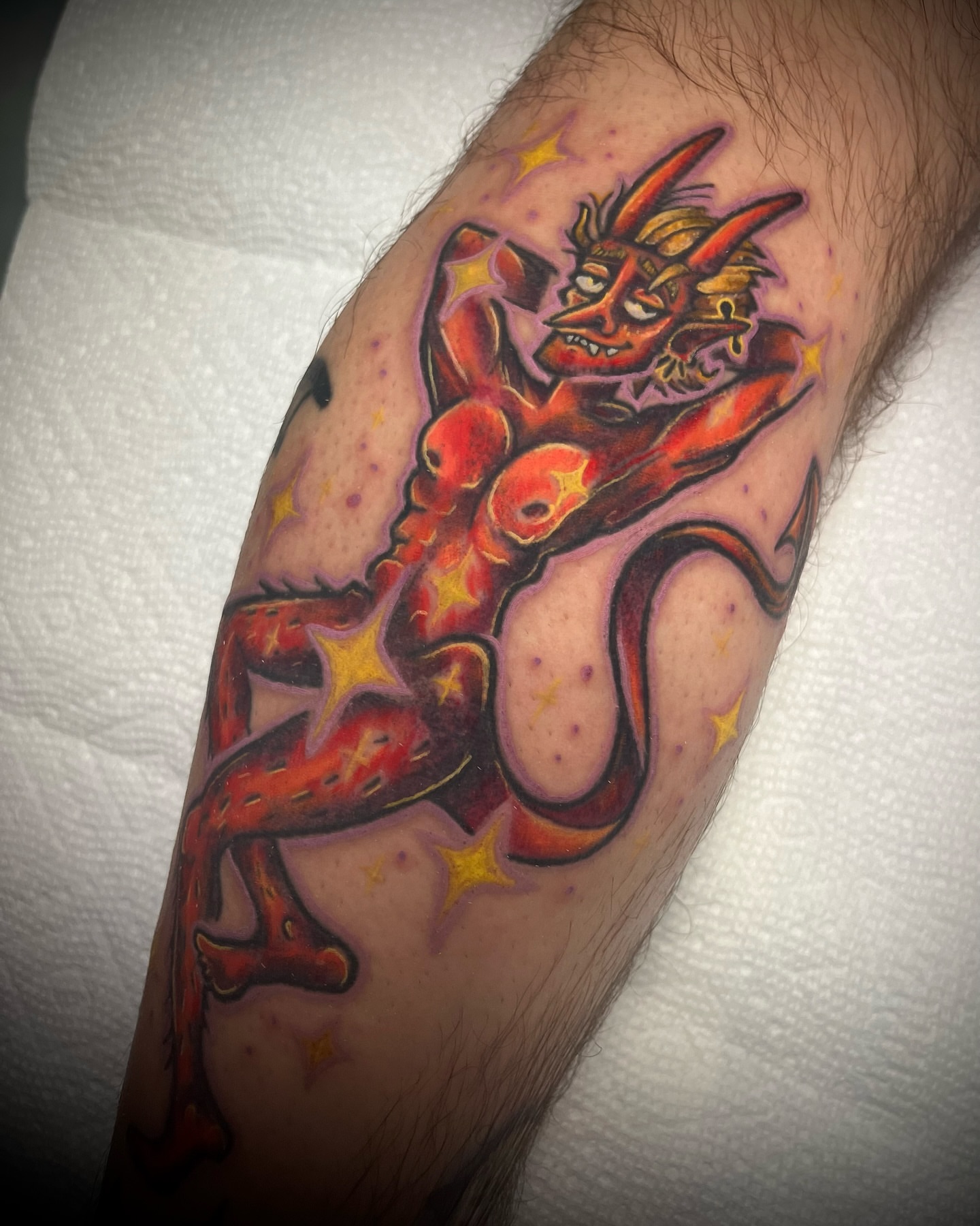 Tattoo by @oliveoiltattoos โ american_traditional
