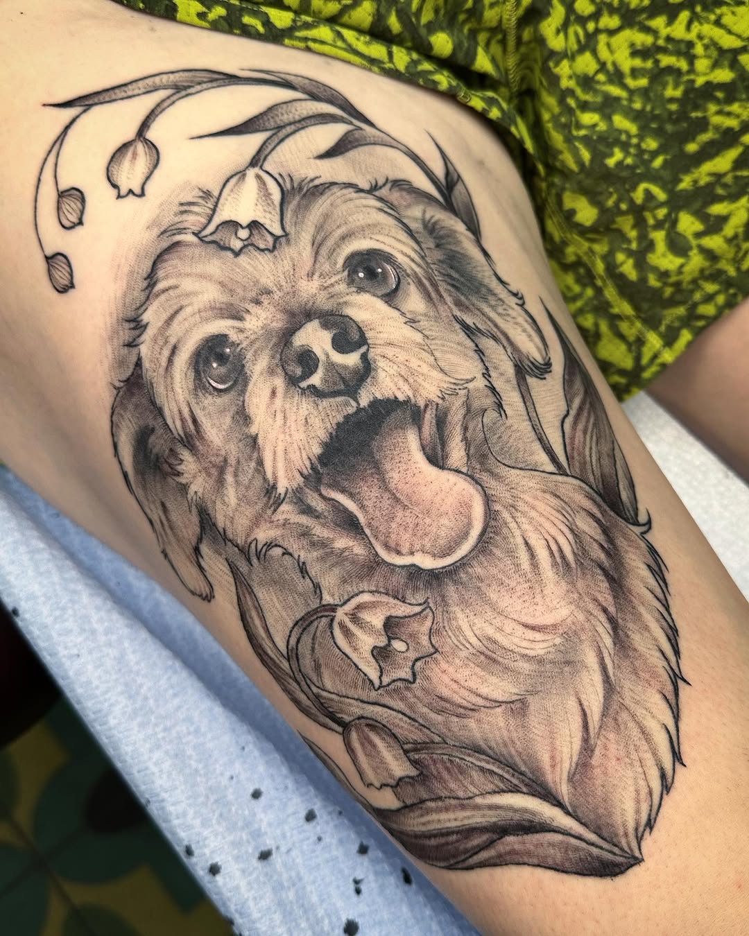 Tattoo by @hcierritattoosdanvers โ realism, black_and_grey