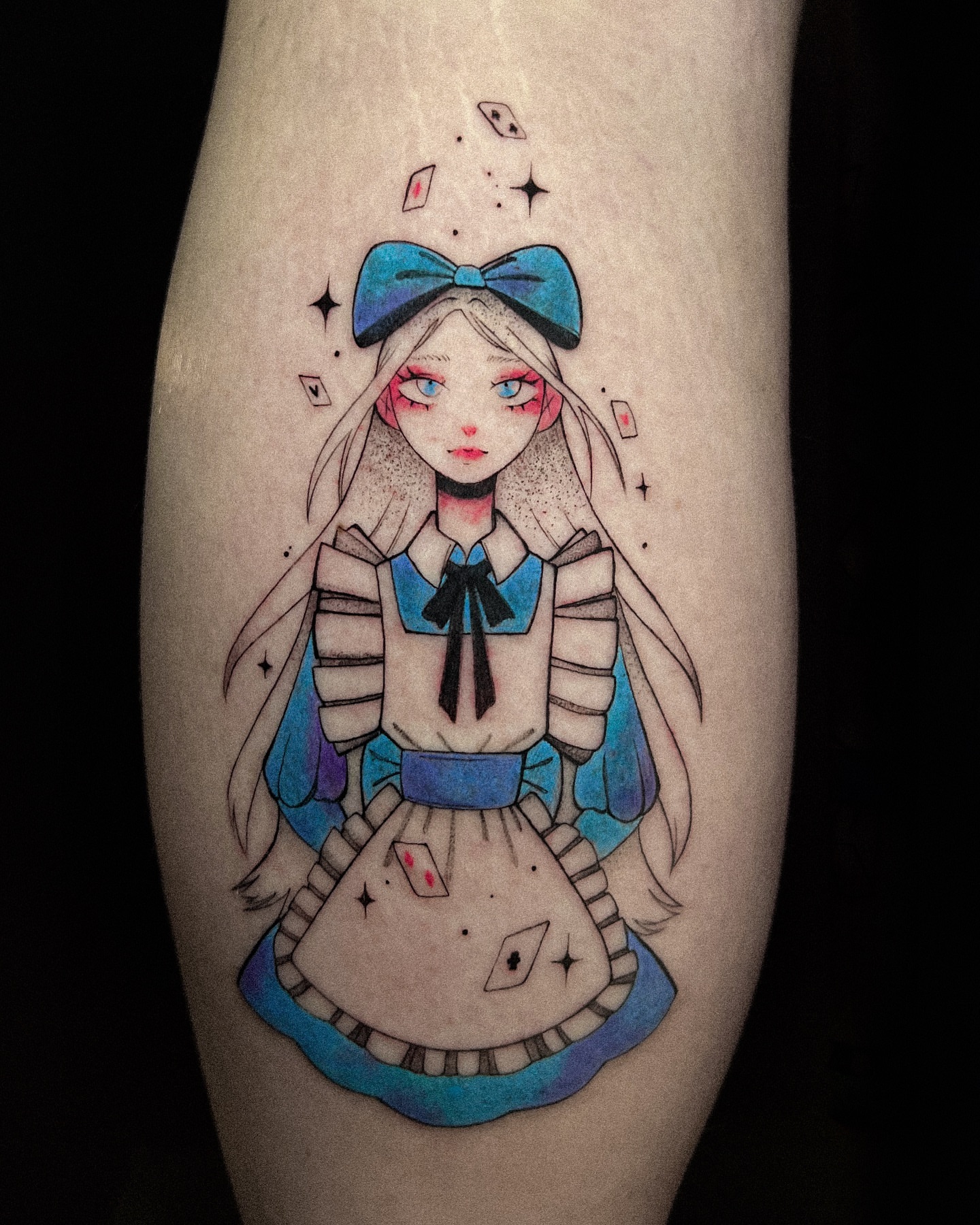 Tattoo by @gatxdelboske_ — anime, watercolor
