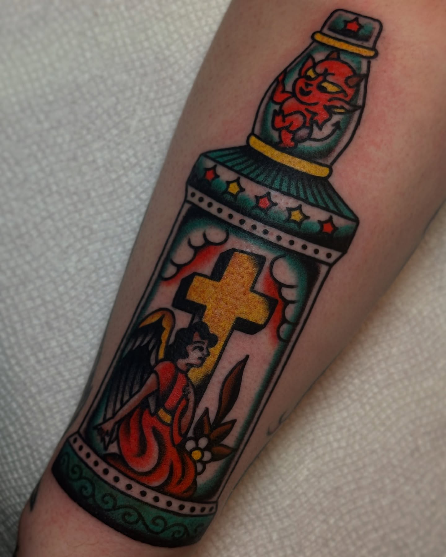 Tattoo by @beexgood — american_traditional