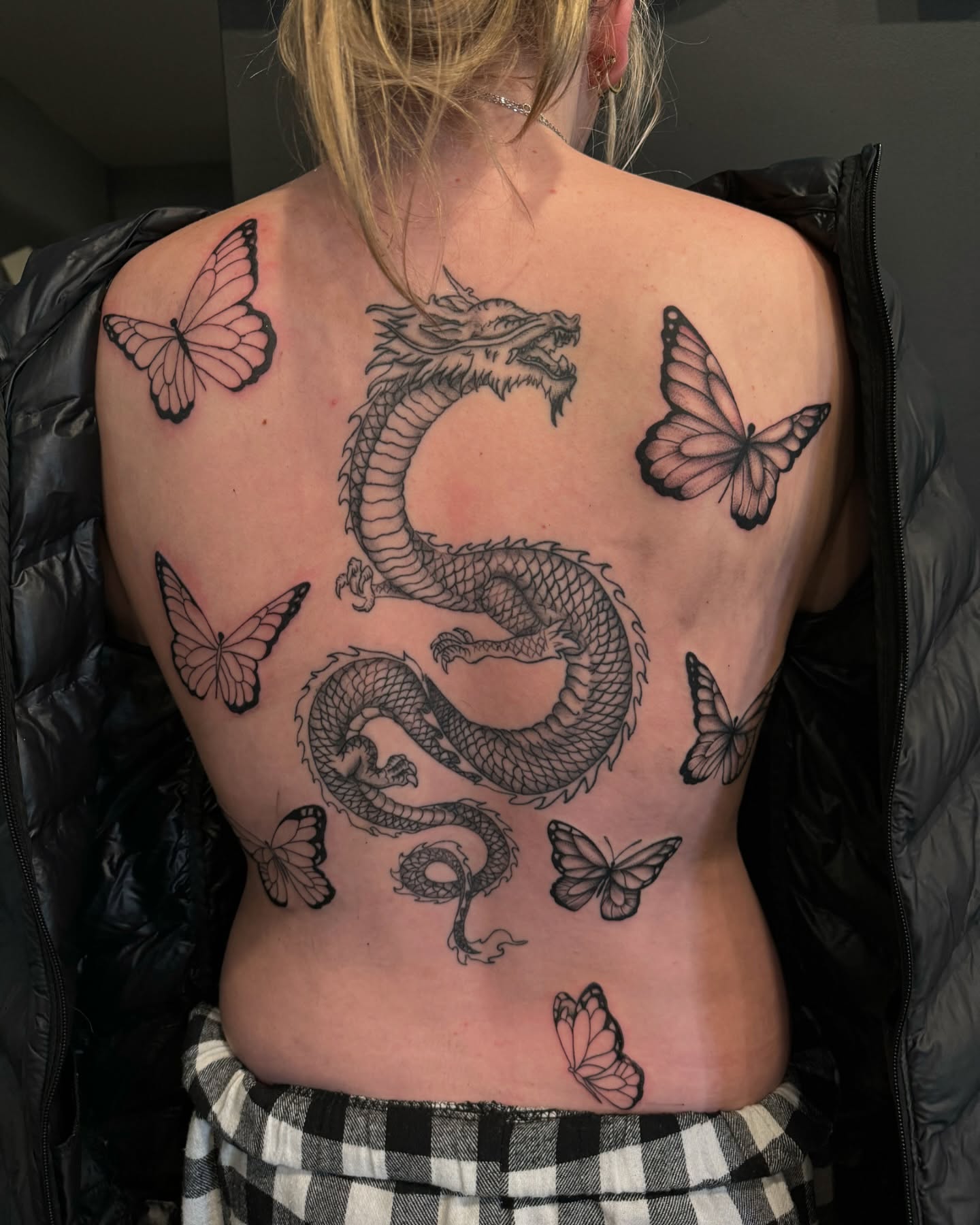 Tattoo by @kreidler_inks — black_and_grey
