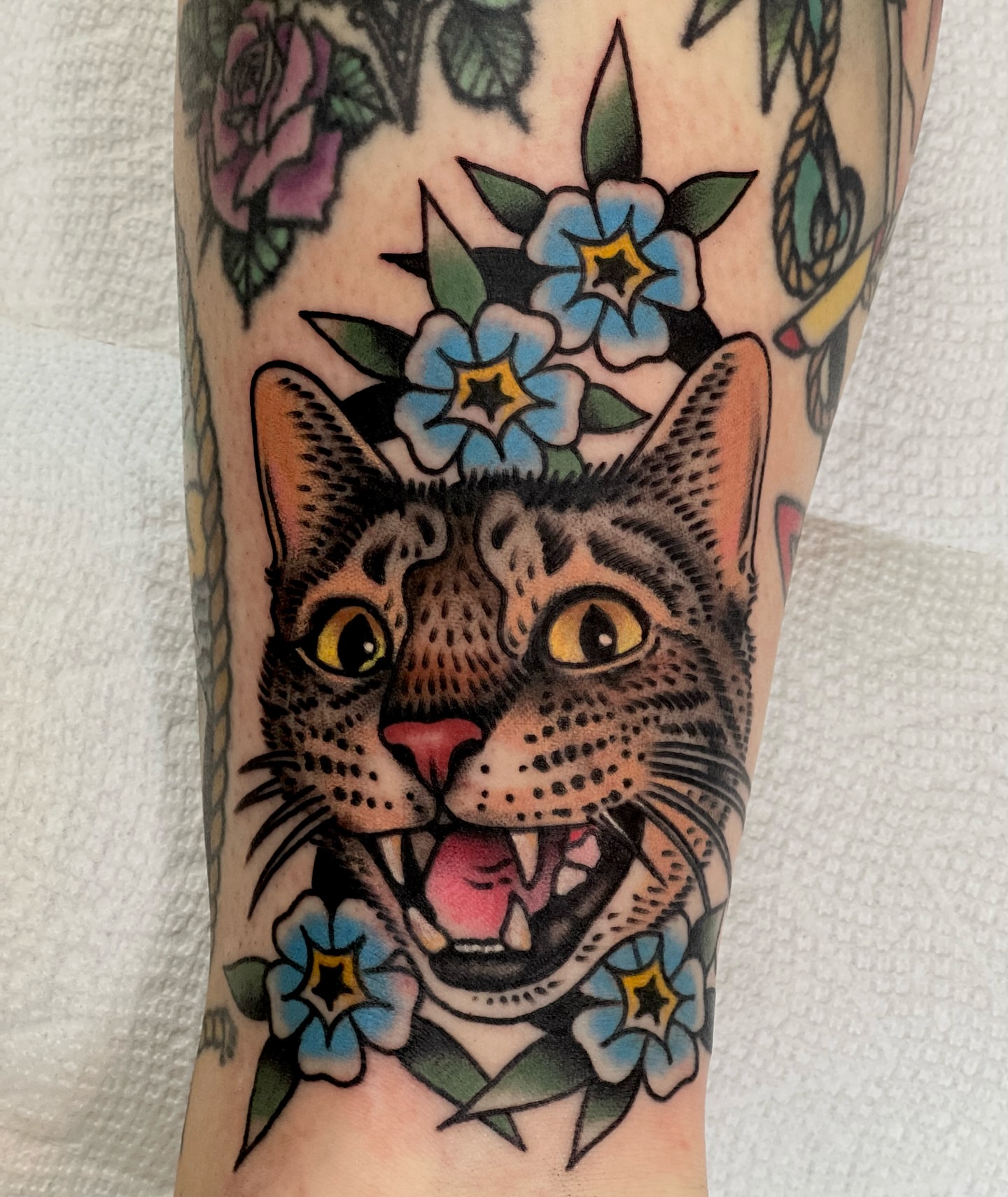 Tattoo by @adamthekid — american_traditional