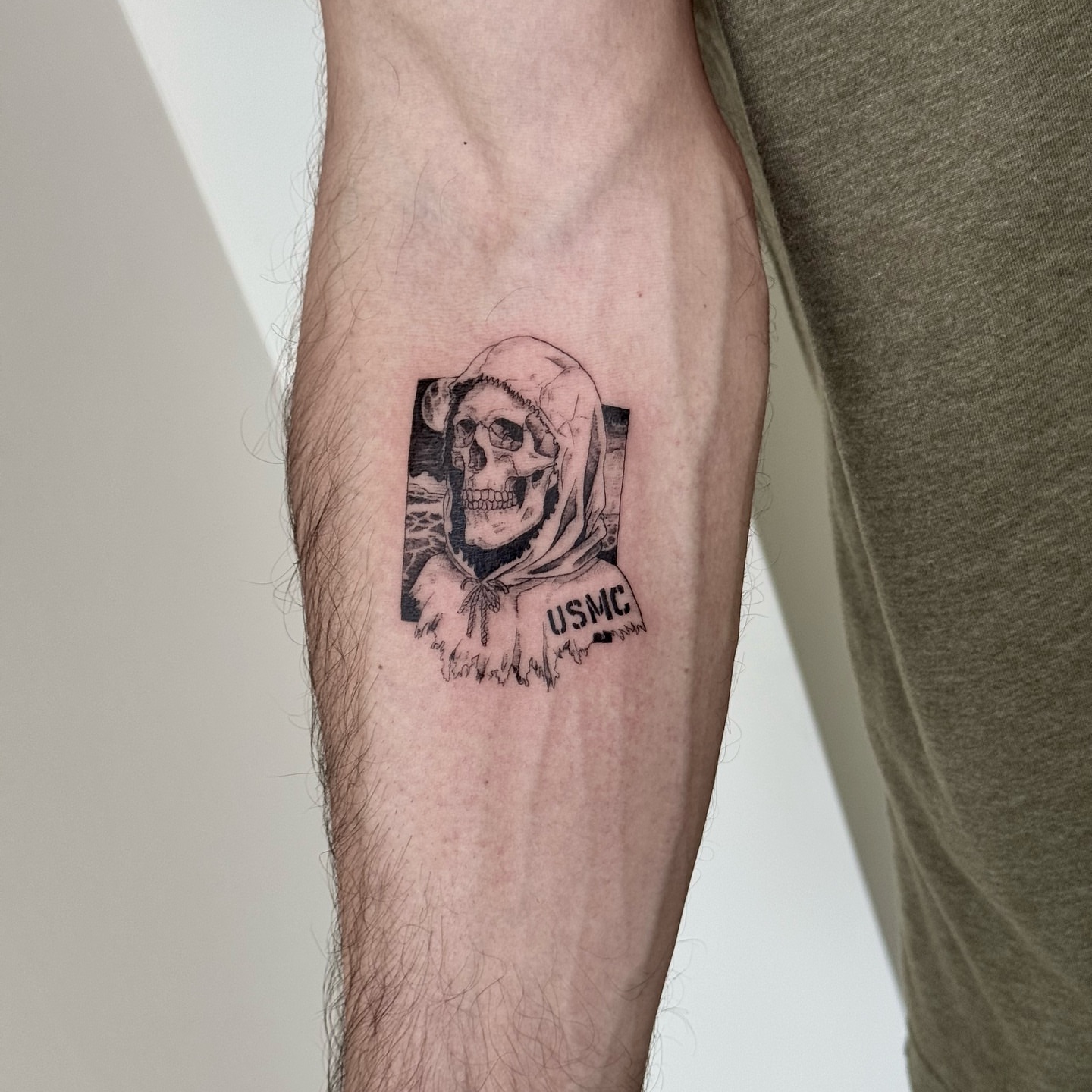 Tattoo by @av.tattooartist β black_and_grey