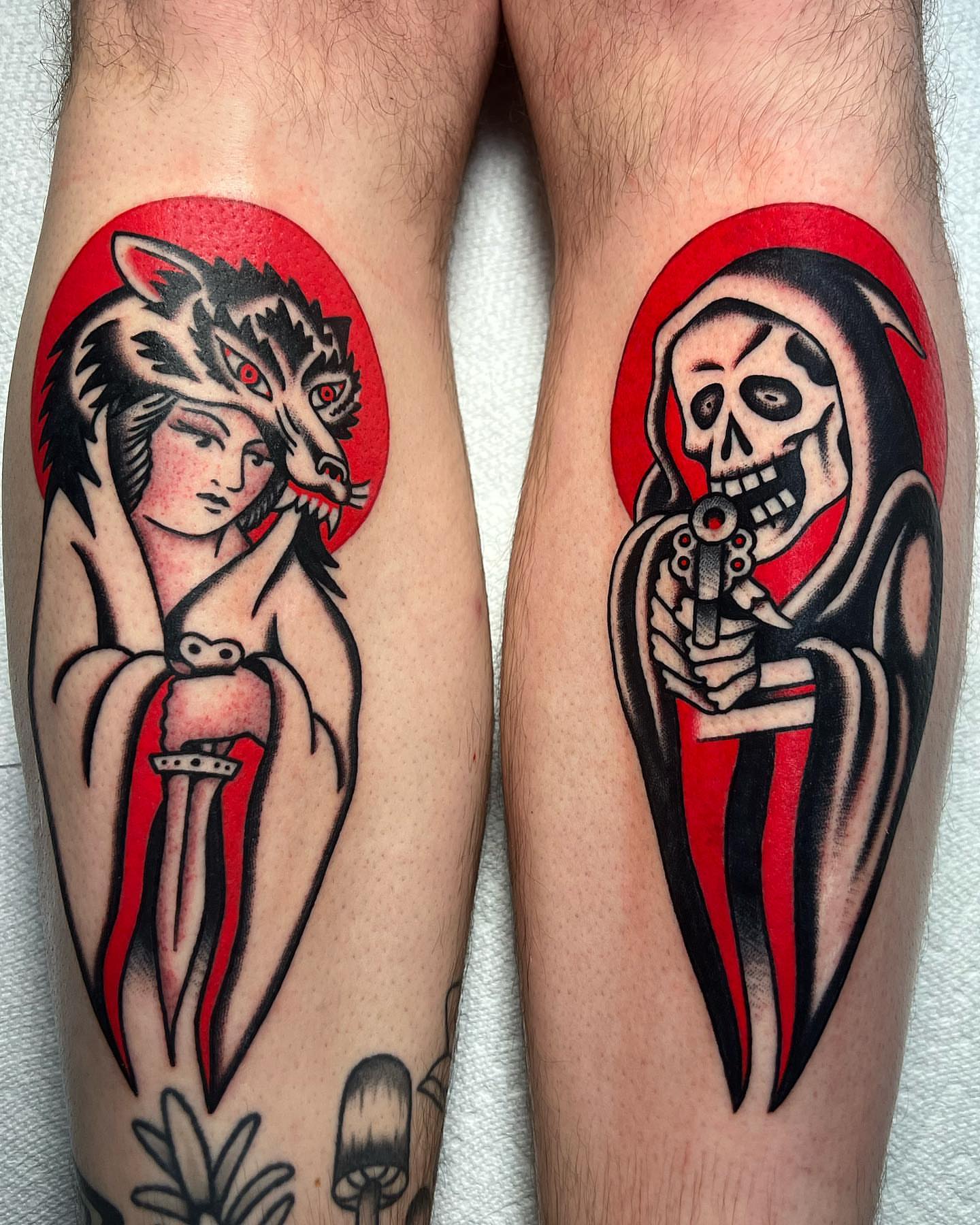 Tattoo by @brice_hamm — american_traditional, dark_realism