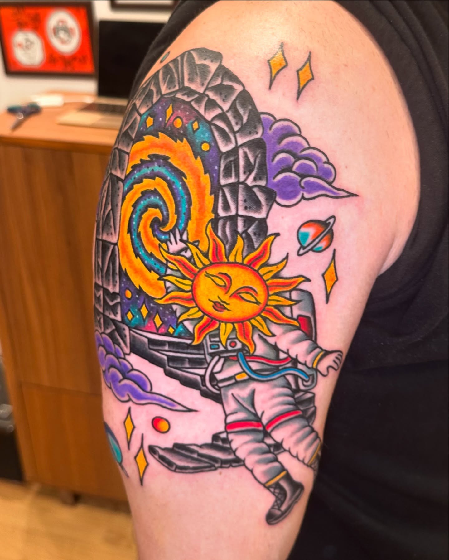 Tattoo by @selimstein — new_school, illustrative