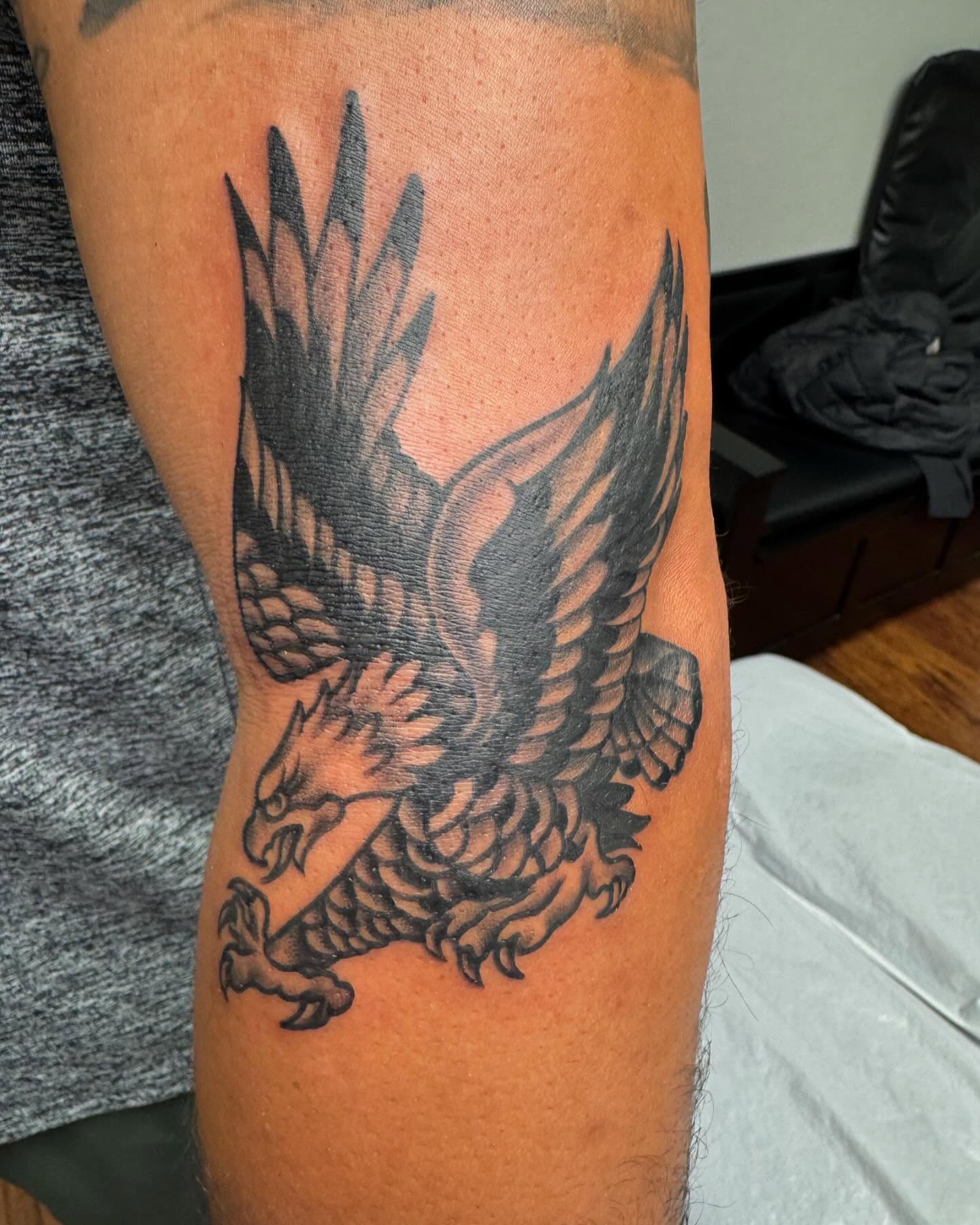 Tattoo by @tattoosbywoody — black_and_grey