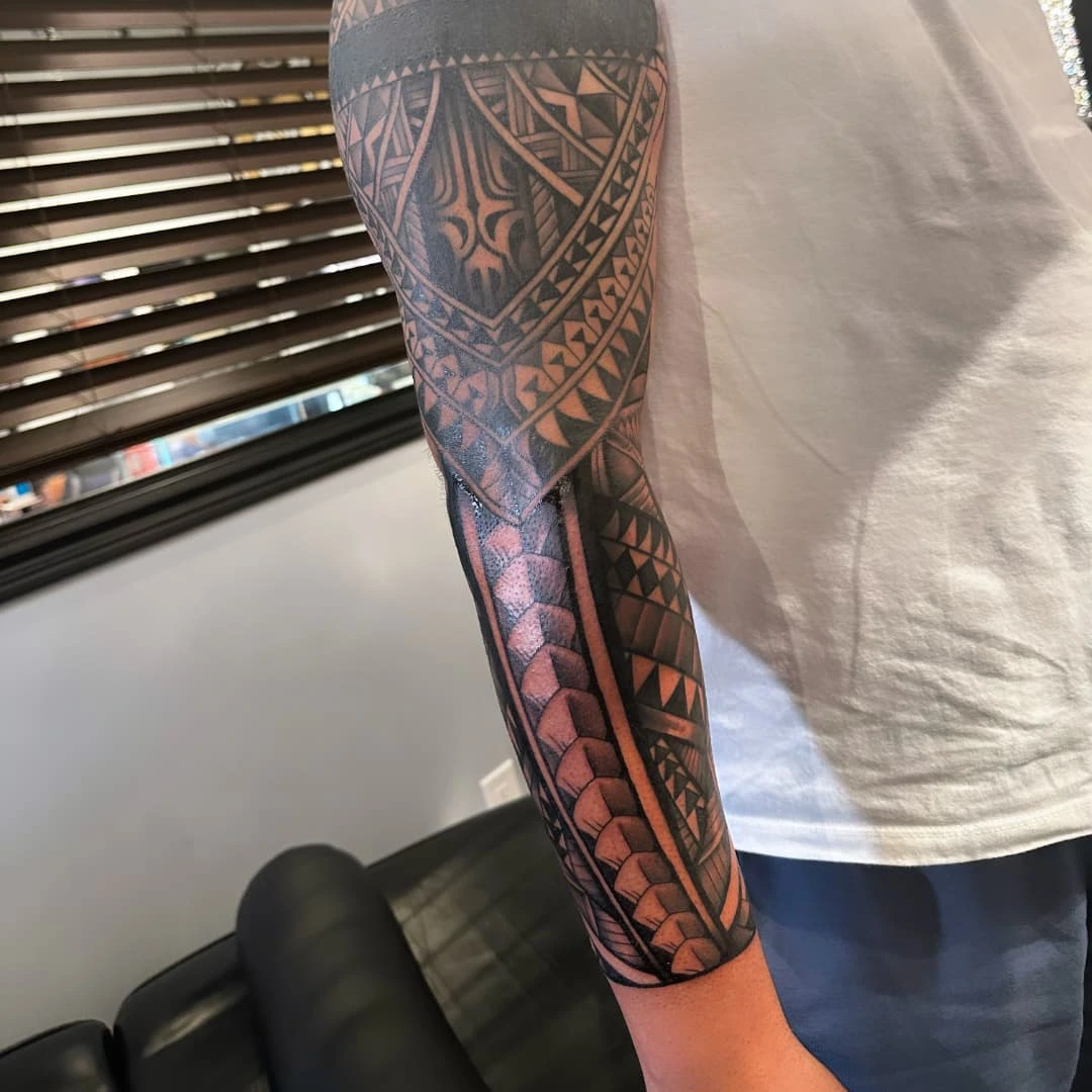Tattoo by @stevengehlsen — tribal