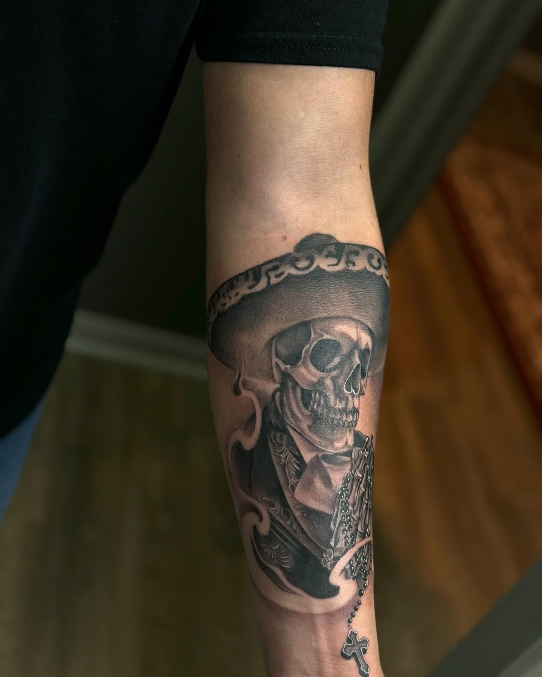 Tattoo by @chris_tatt2_dascenzo_ — realism, black_and_grey