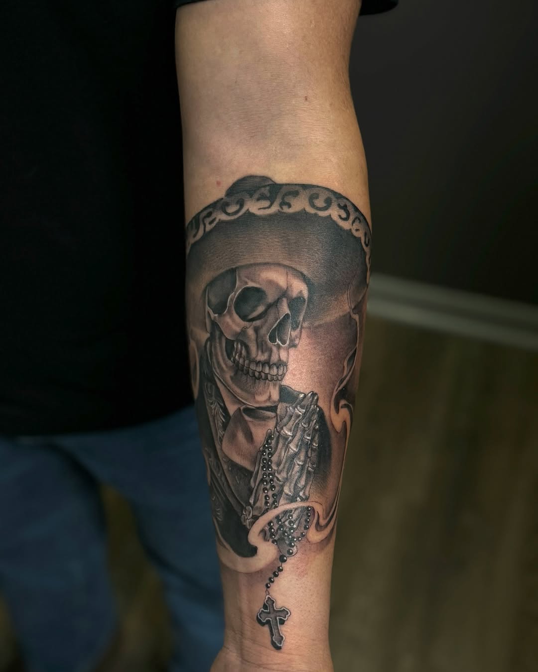 Tattoo by @chris_tatt2_dascenzo_ — realism, black_and_grey