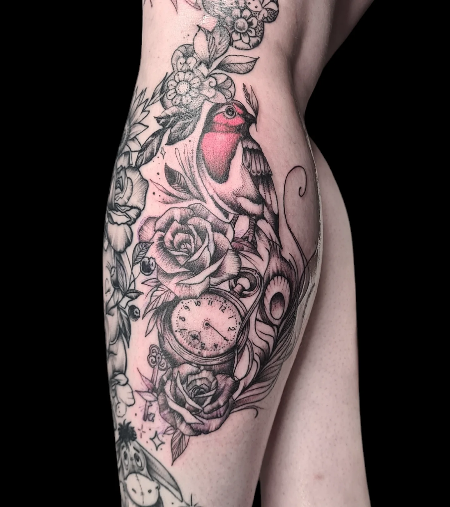 Tattoo by @powetattoos — black_and_grey, realism