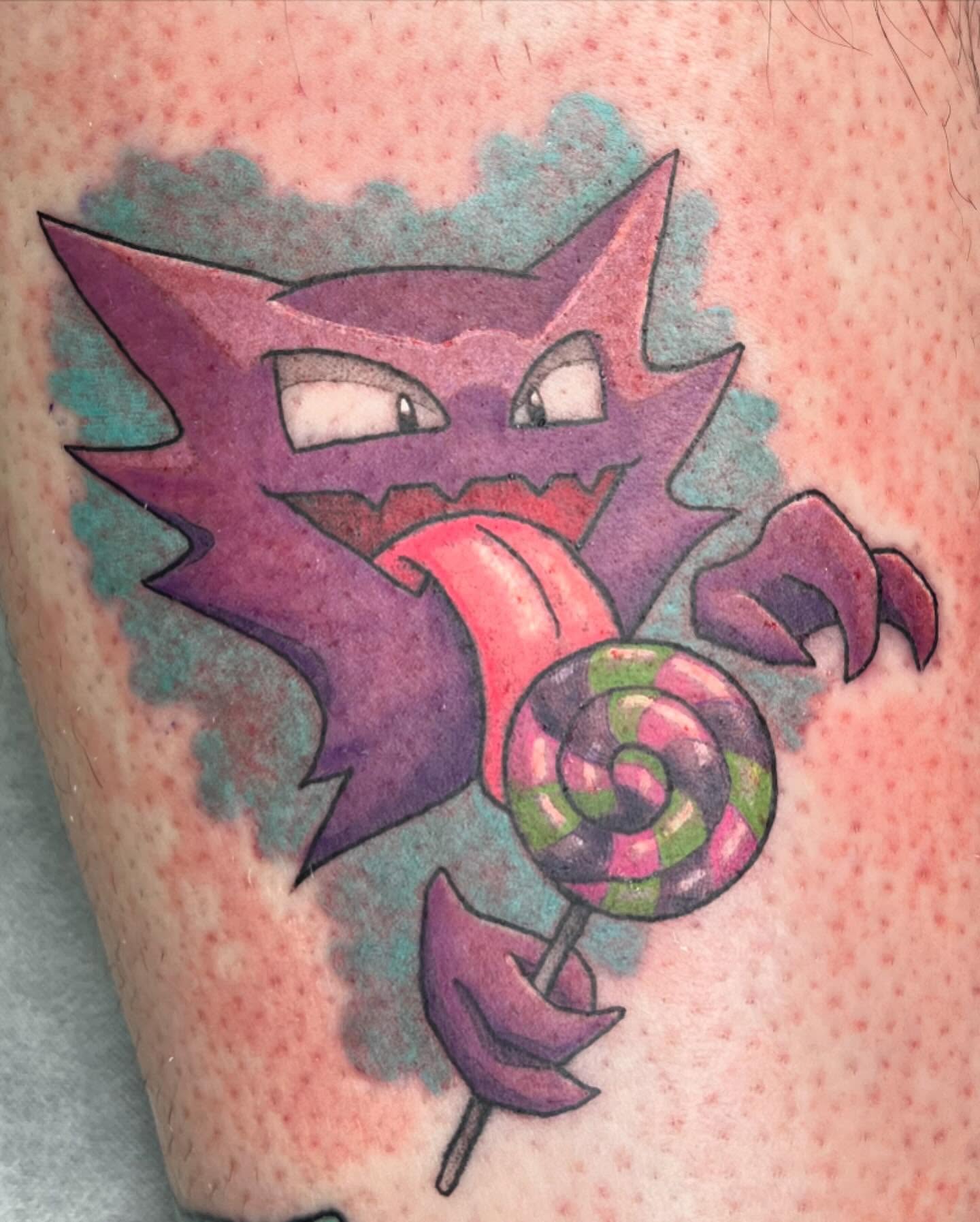 Tattoo by @damnginatattoos โ new_school, surrealism