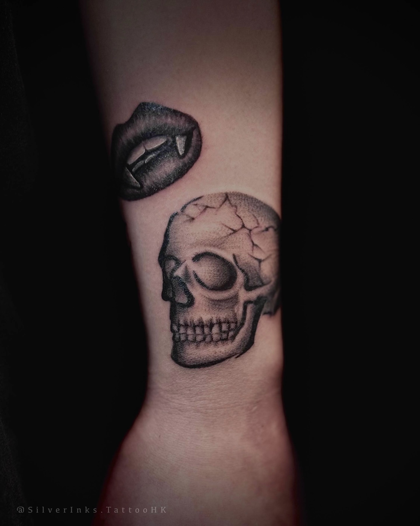 Tattoo by @silverinks.tattoohk — black_and_grey, realism