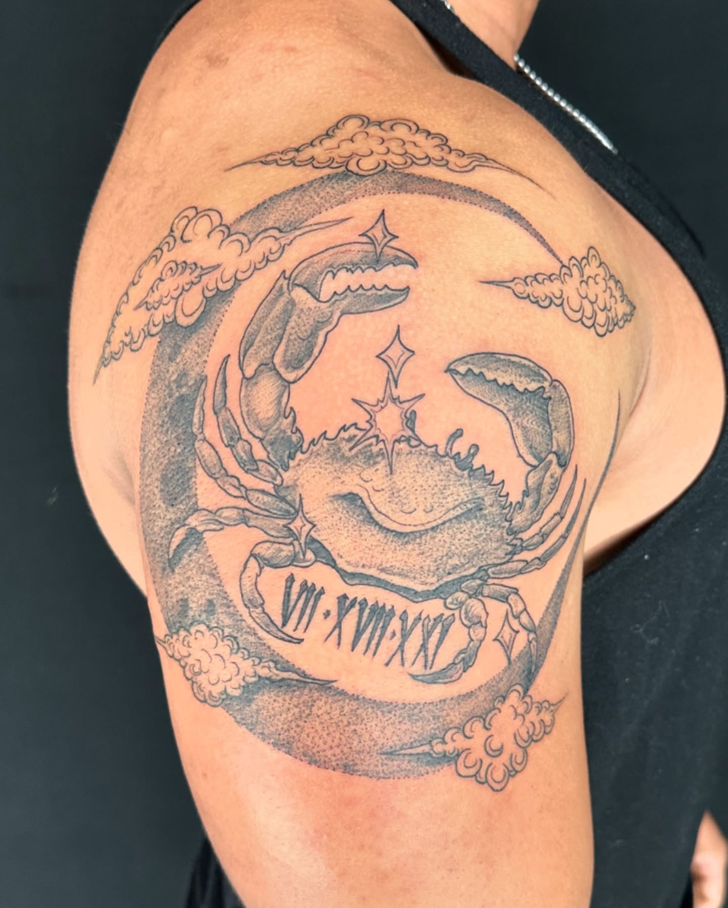 Tattoo by @blackbenny — dotwork