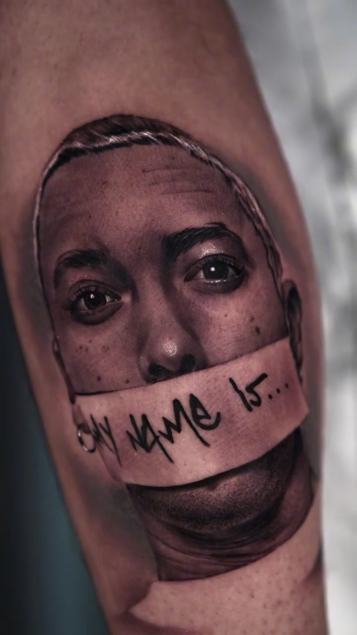 Tattoo by @onytattoos — realism, black_and_grey